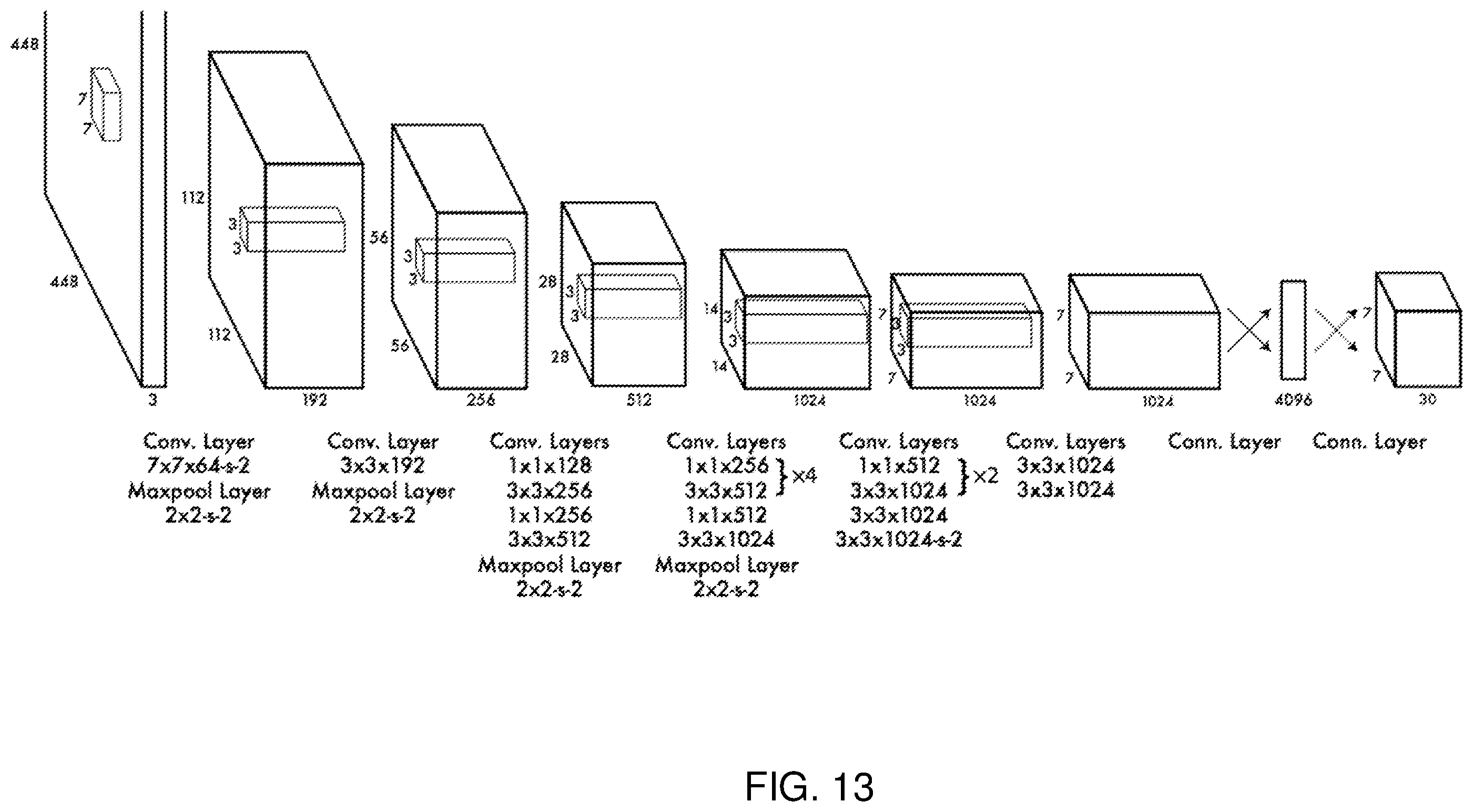 Patent US12586198 Figure 13 – Image analysis for identifying objects and classifying background exclusions