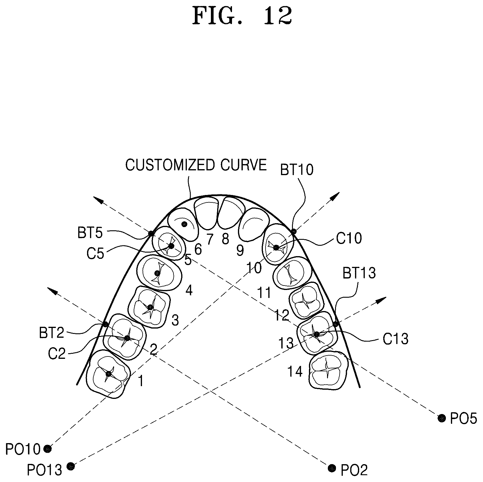 Patent US12586201 Figure 13 – Oral image processing device and oral image processing method