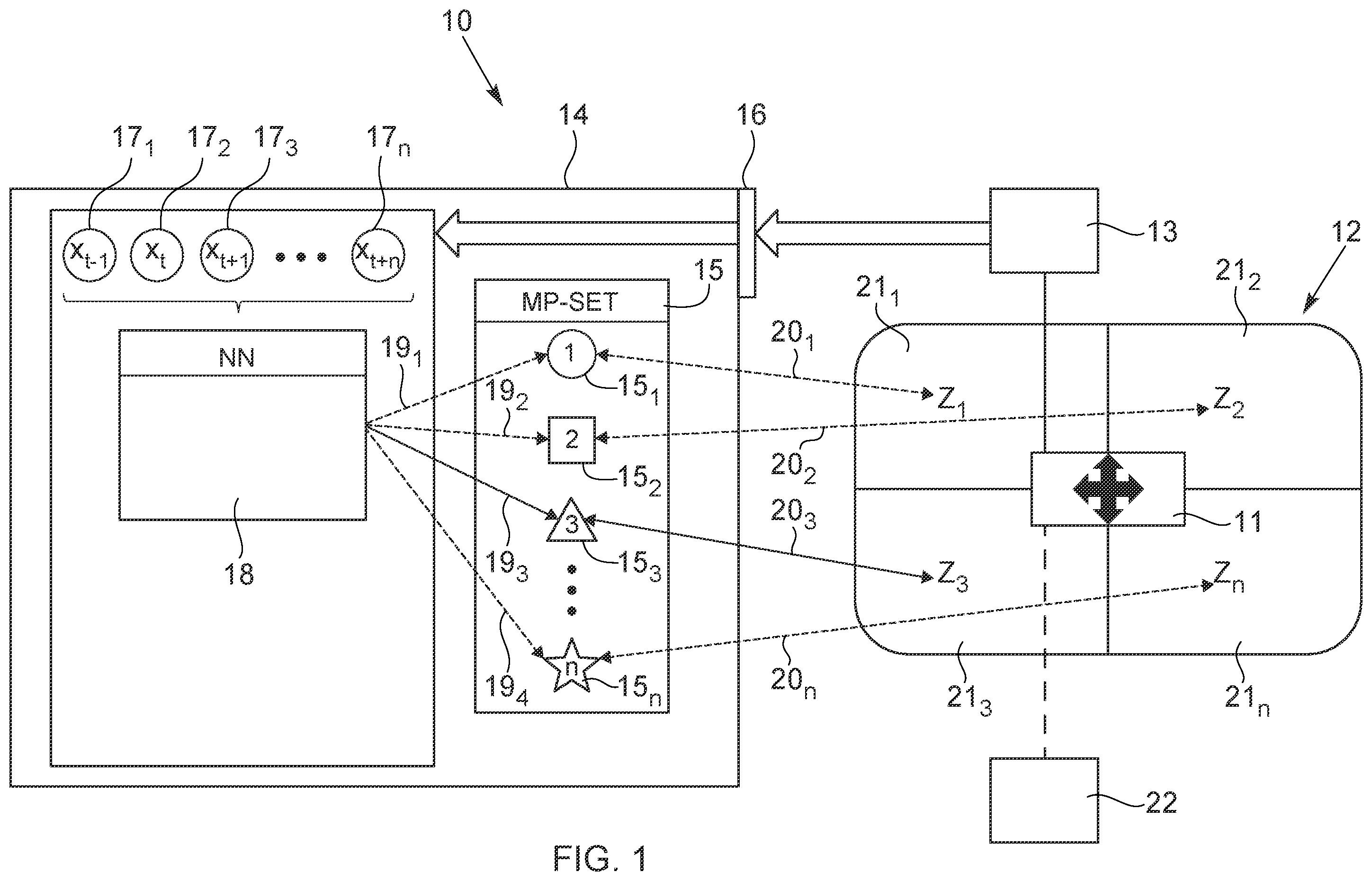 Patent US12586208 Figure 1 – Apparatus and method for operating a dental appliance