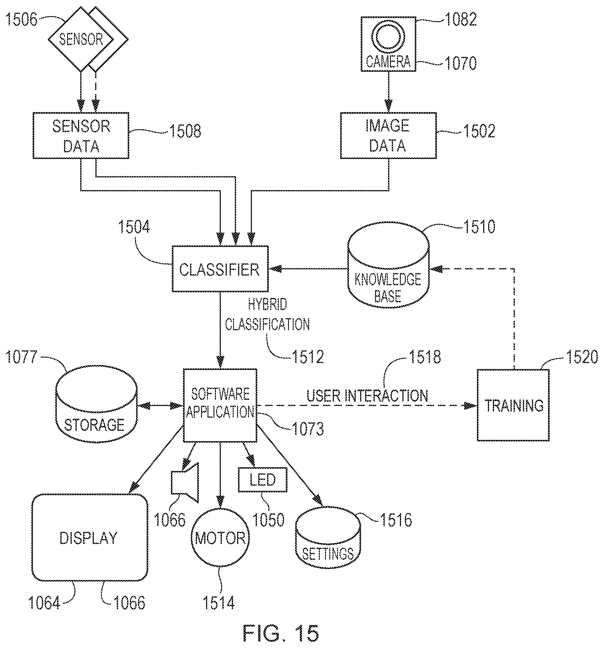 Patent US12586208 Figure 15 – Apparatus and method for operating a dental appliance