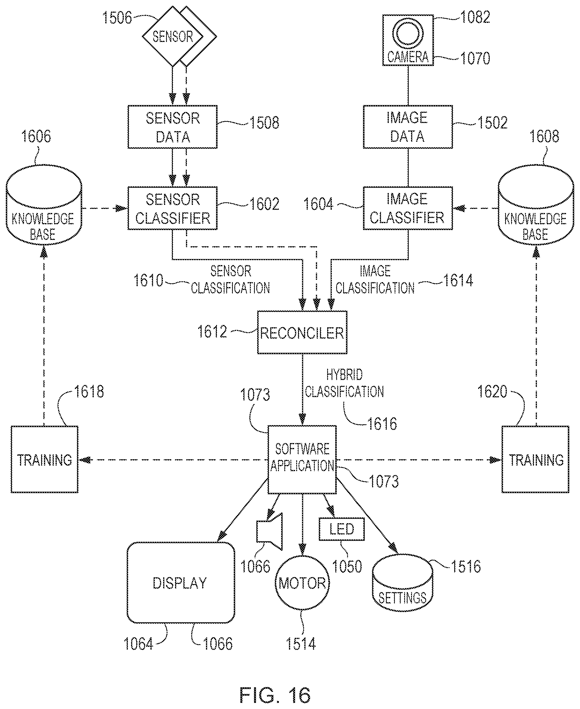 Patent US12586208 Figure 16 – Apparatus and method for operating a dental appliance