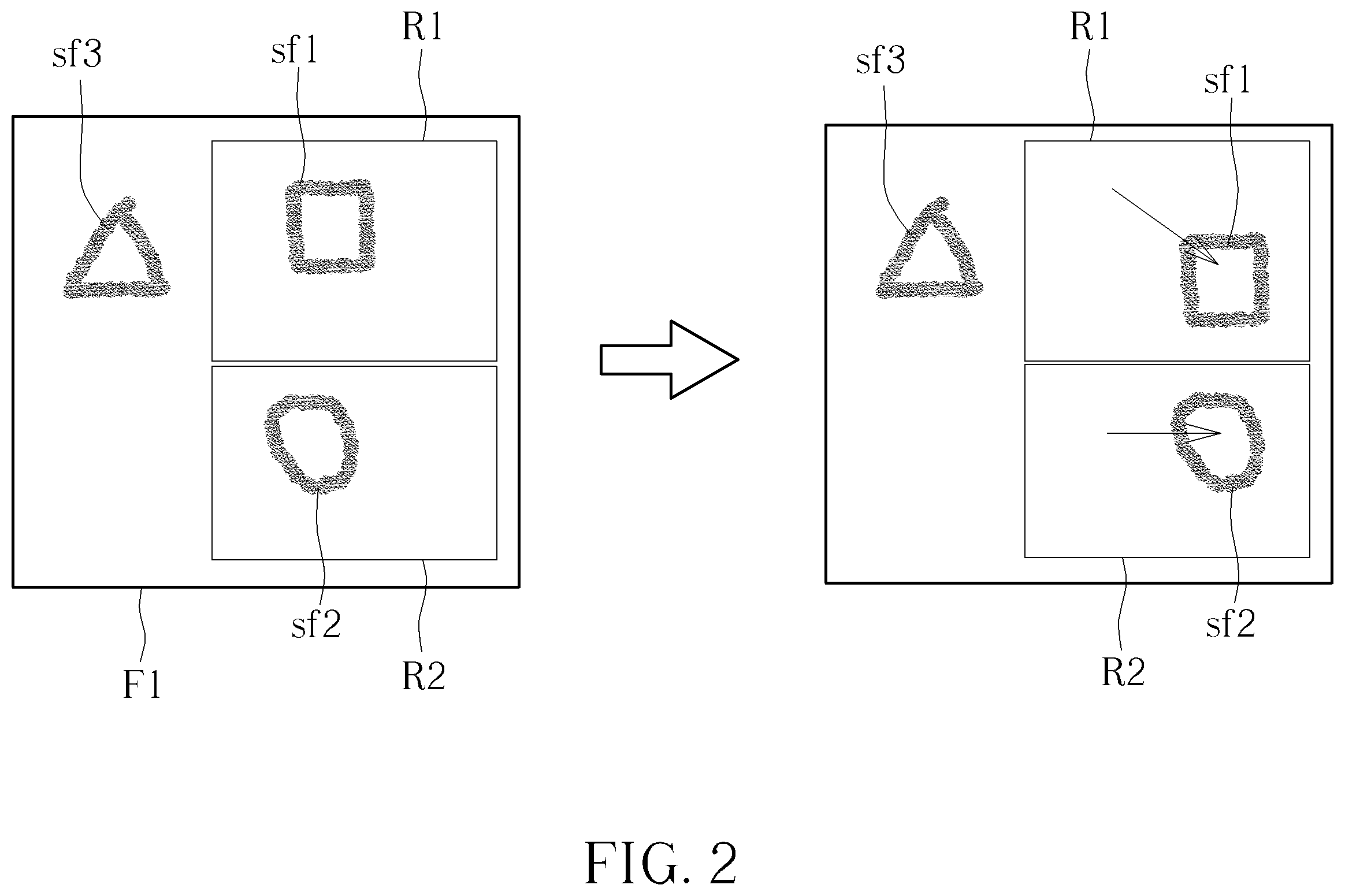 Patent US12586209 Figure 2 – Mechanism capable of detecting motions of different surface textures without needing to perform object identification operation