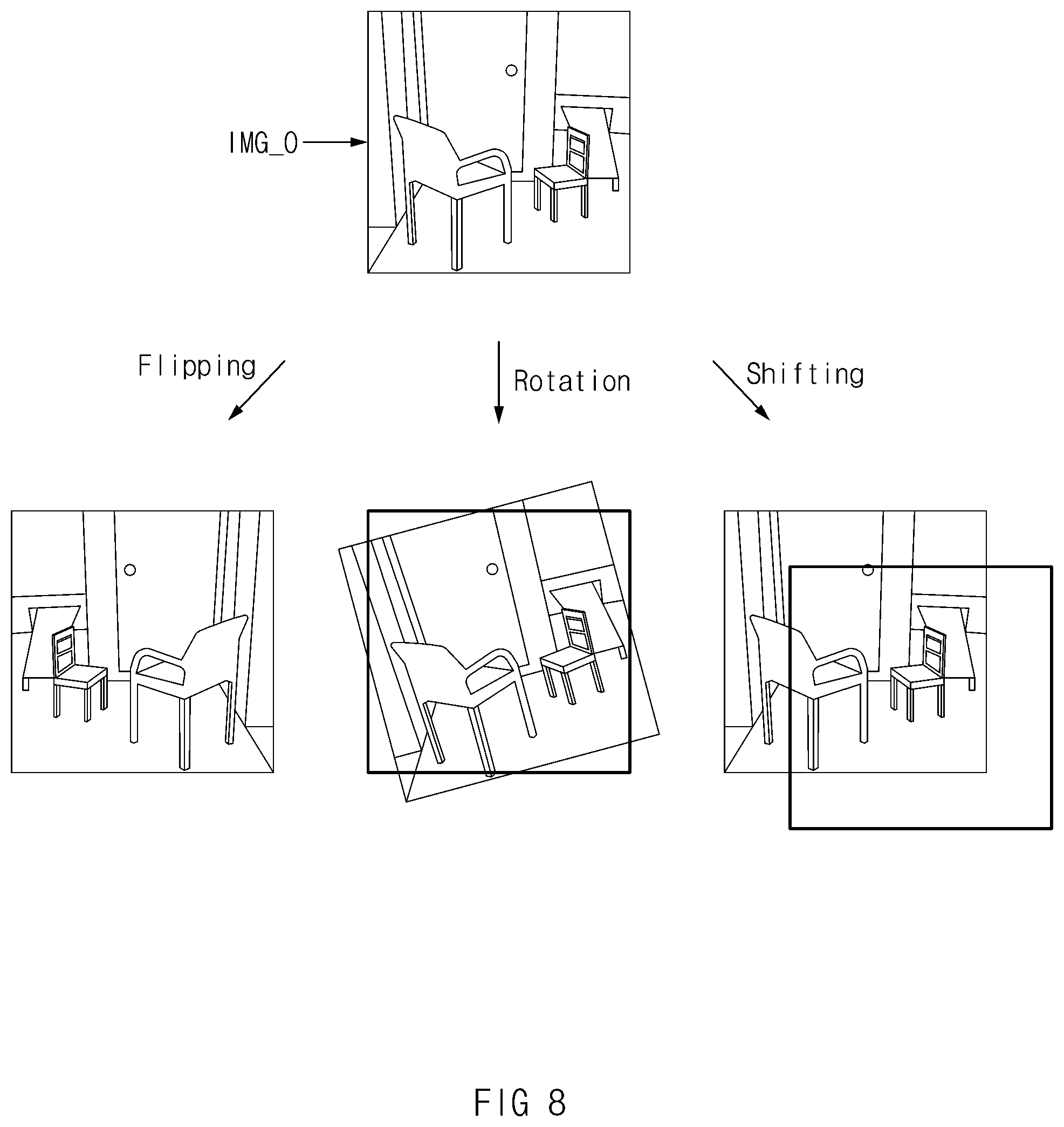 Patent US12586225 Figure 8 – Apparatus for estimating a depth of image and method thereof