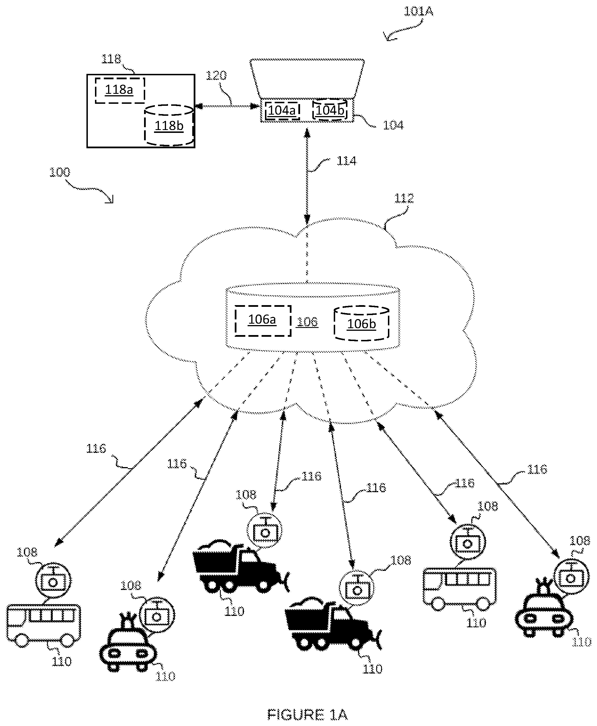 Patent US12586230 Figure 1 – Systems and methods for training a model for determining vehicle following distance