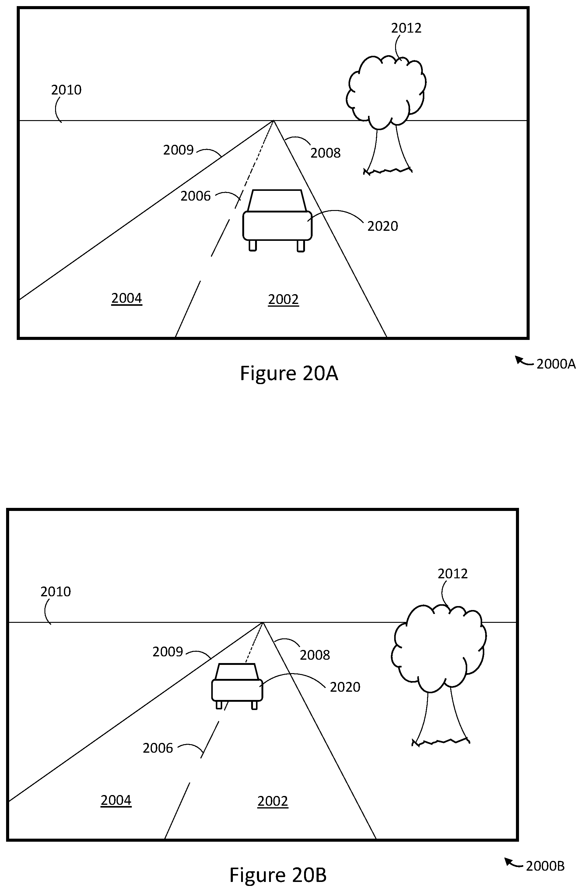 Patent US12586230 Figure 20 – Systems and methods for training a model for determining vehicle following distance