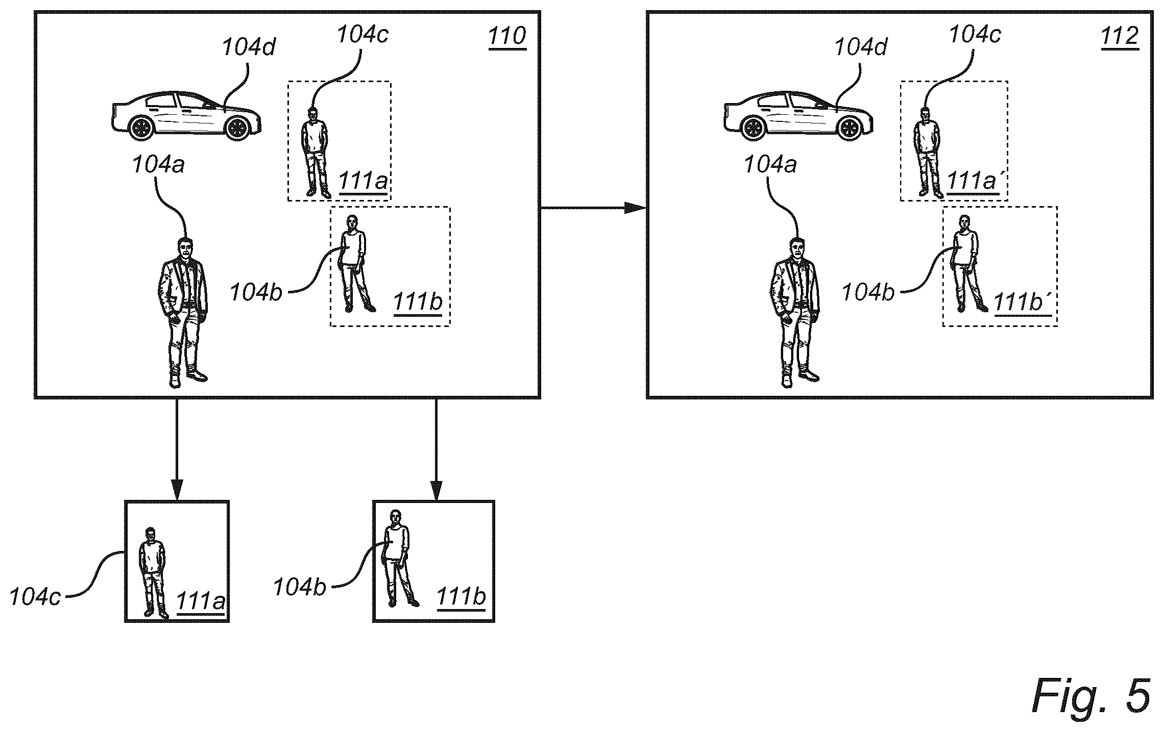 Patent US12586232 Figure 5 – Method for object detection using cropped images