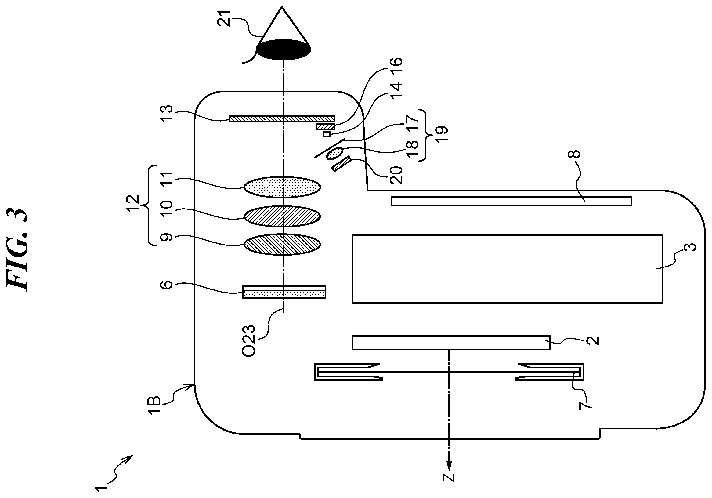 Patent US12586234 Figure 3 – Detection device detecting gaze point of user, control method therefor, and storage medium storing control program therefor