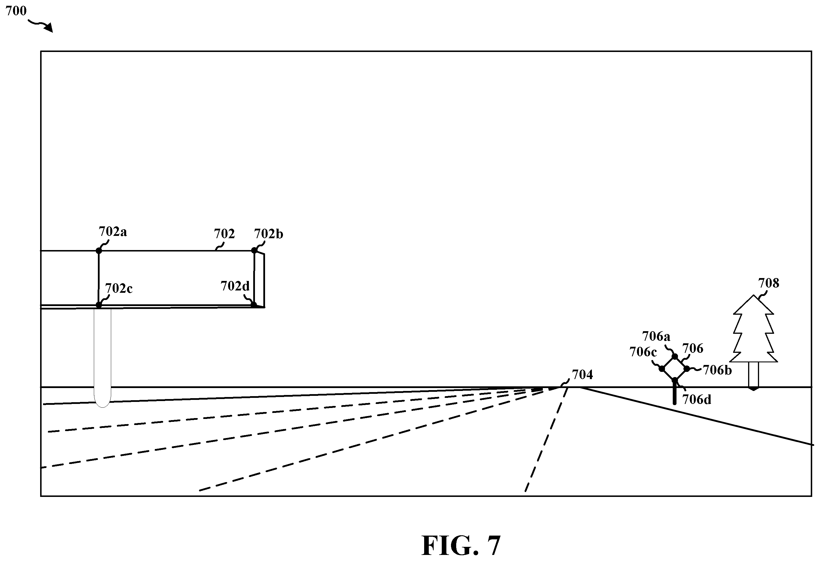 Patent US12586238 Figure 7 – Estimating and transmitting objects captured by a camera