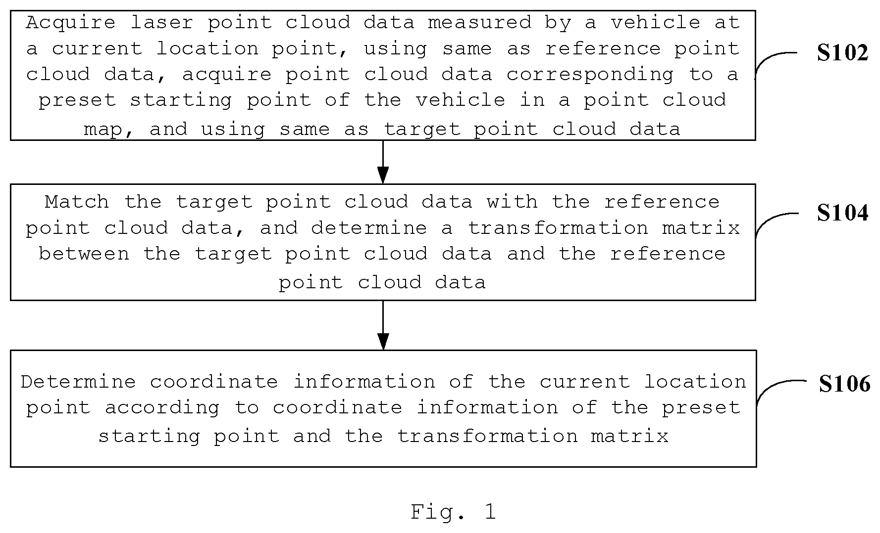 Patent US12586241 — Position determination method, device, and system, and computer-readable storage medium — Figure 1
