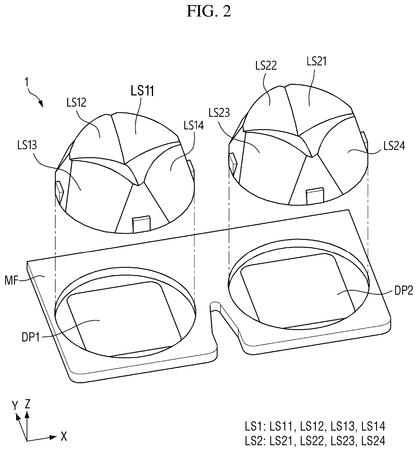 Patent US12586247 Figure 2 – Image distortion calibration device, display device and distortion calibration method