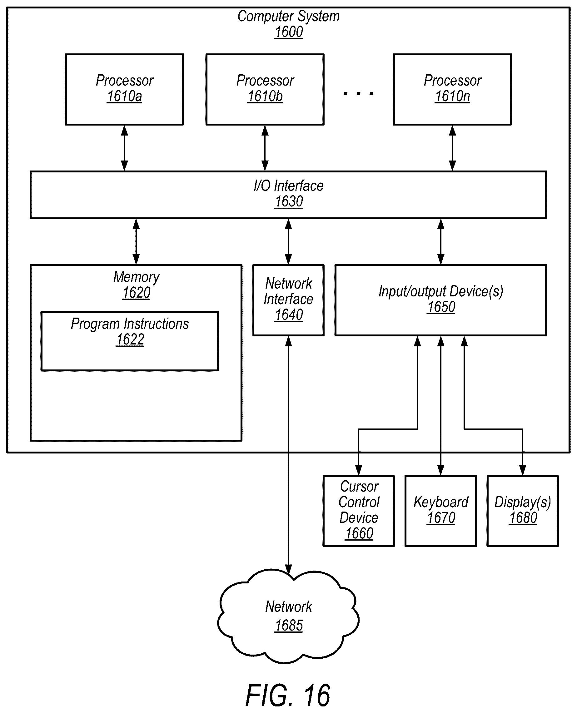 Patent US12586253 Figure 16 – Signaling displacement data for video-based mesh coding