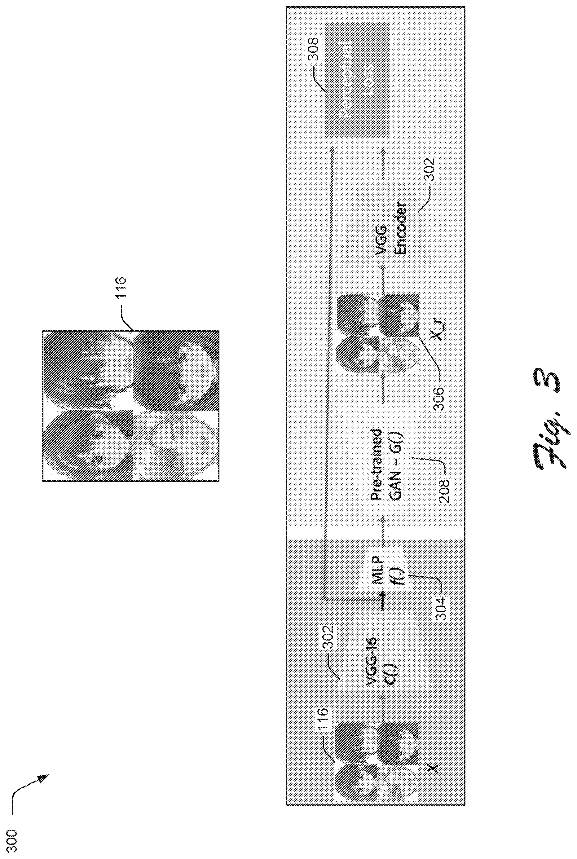 Patent US12586258 Figure 3 – Non-adversarial image generation using transfer learning