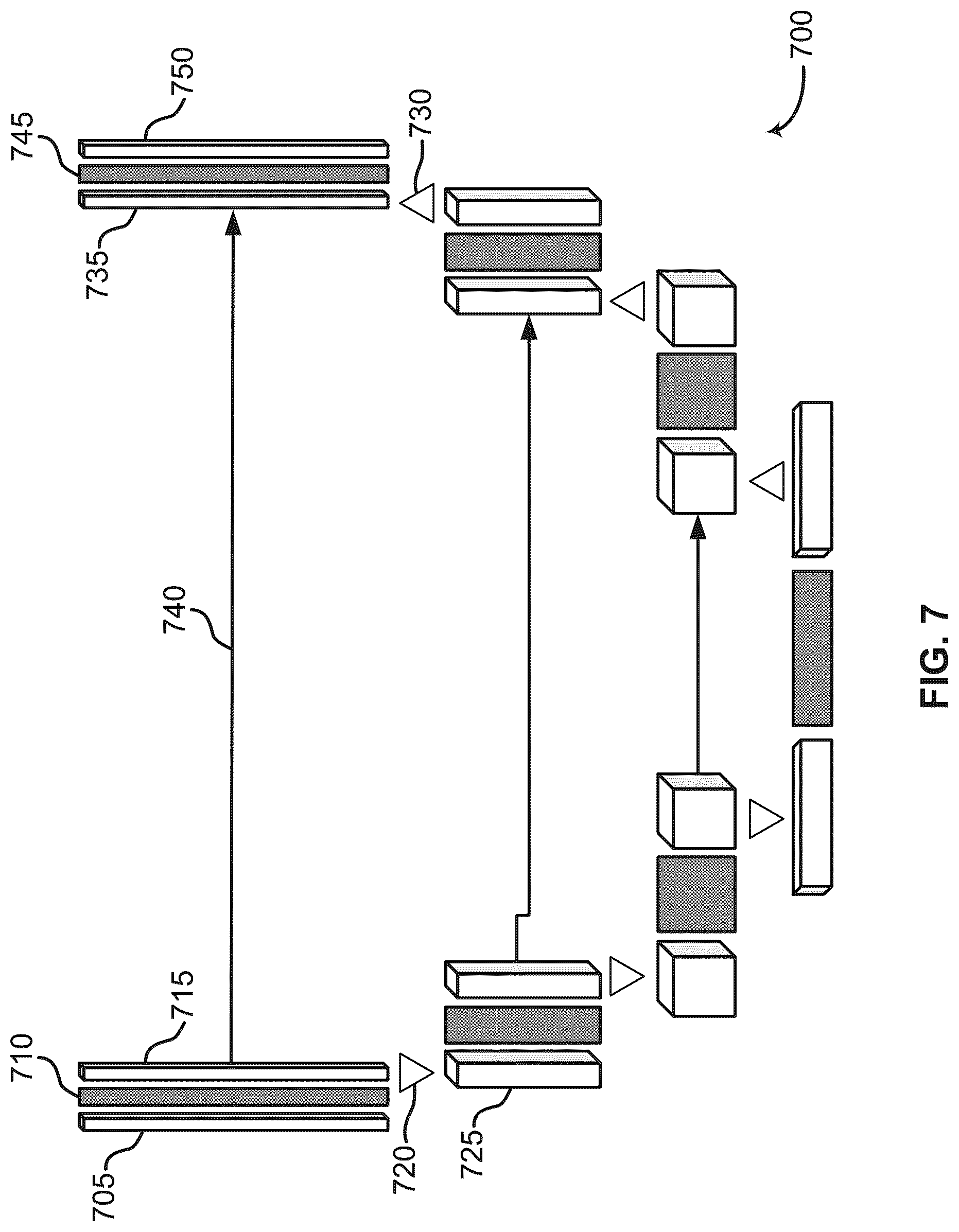 Patent US12586259 Figure 7 – Image generation using a text and image conditioned machine learning model