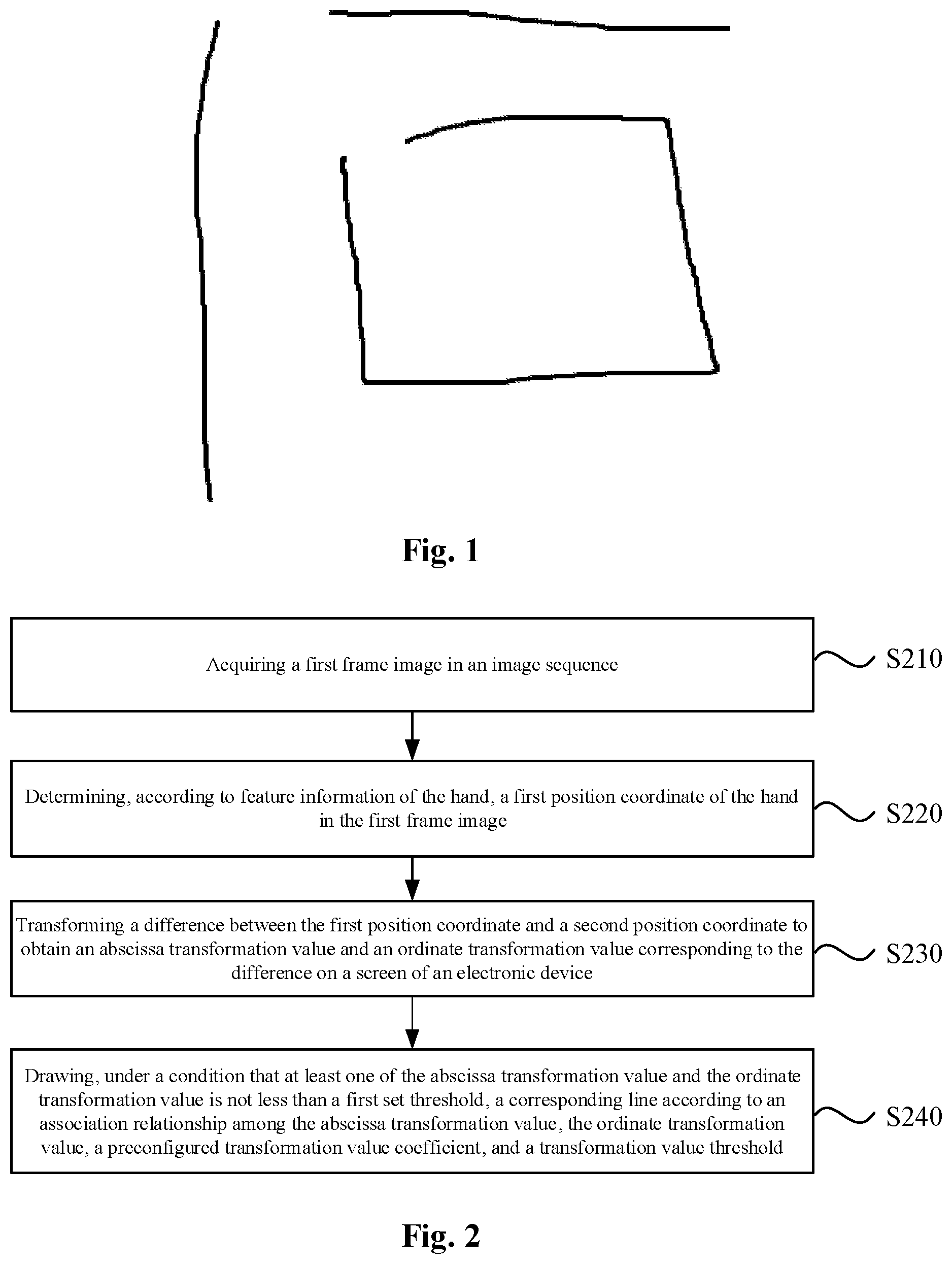 Patent US12586265 Figure 1 – Line drawing method, line drawing apparatus, electronic device, and computer readable storage medium
