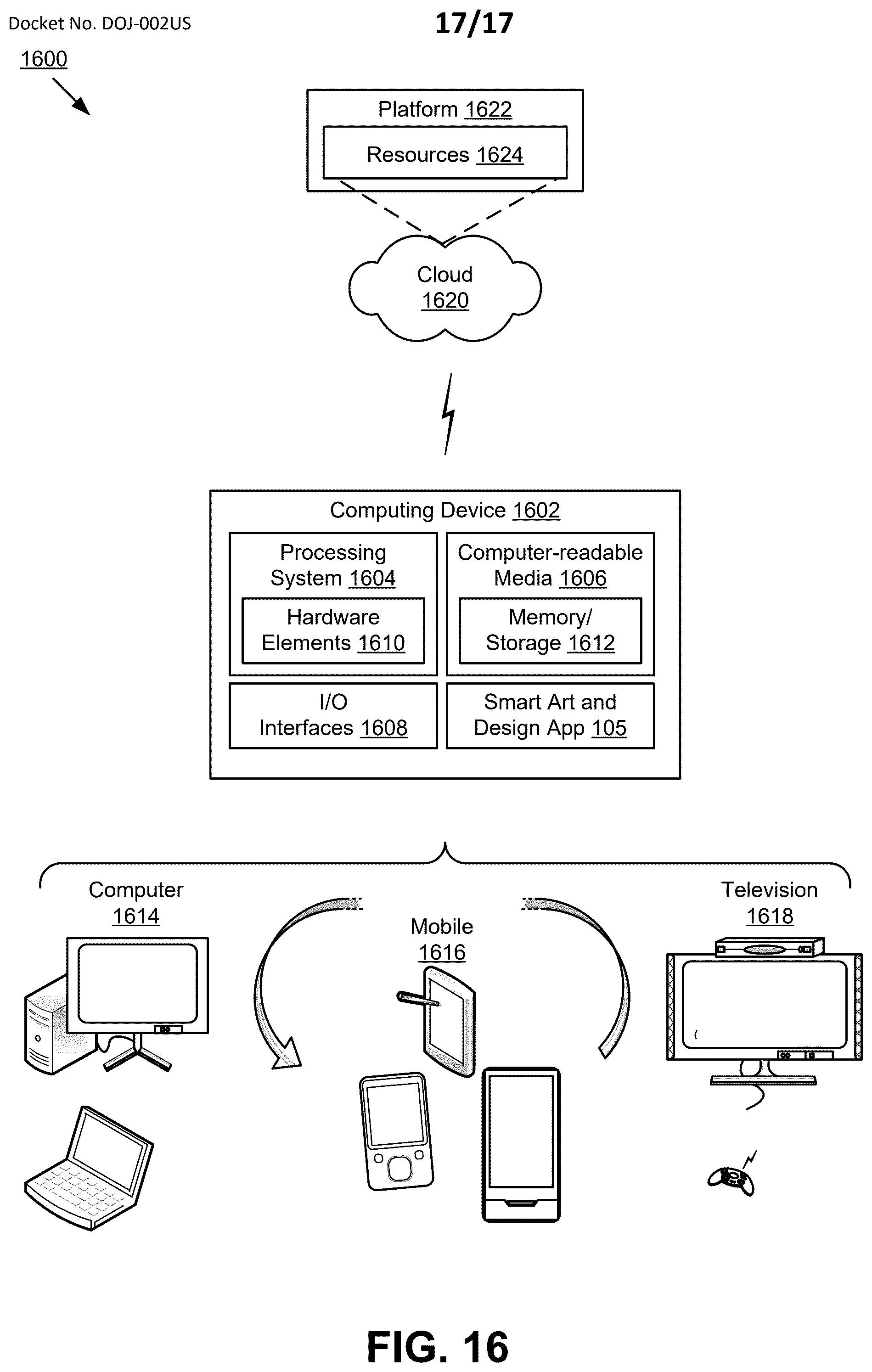 Patent US12586266 Figure 17 – System and method for transforming AI content into formatted dataset for visual display