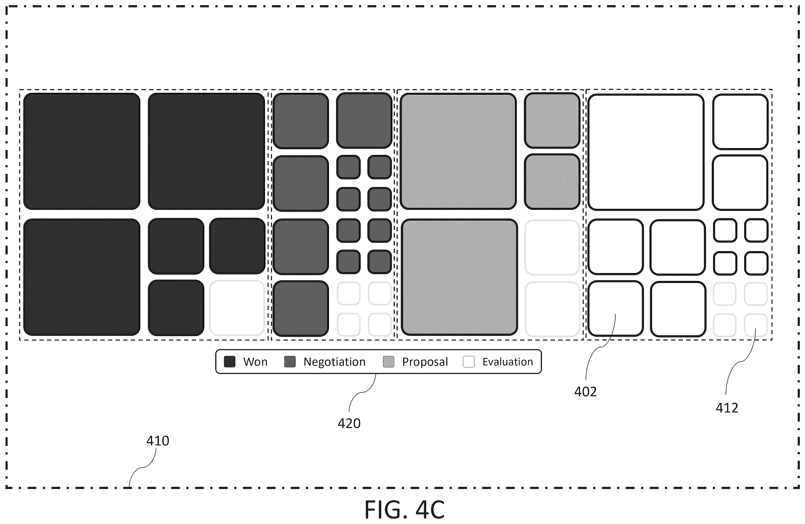 Patent US12586268 Figure 6 – Digital processing systems and methods for enhanced data representation