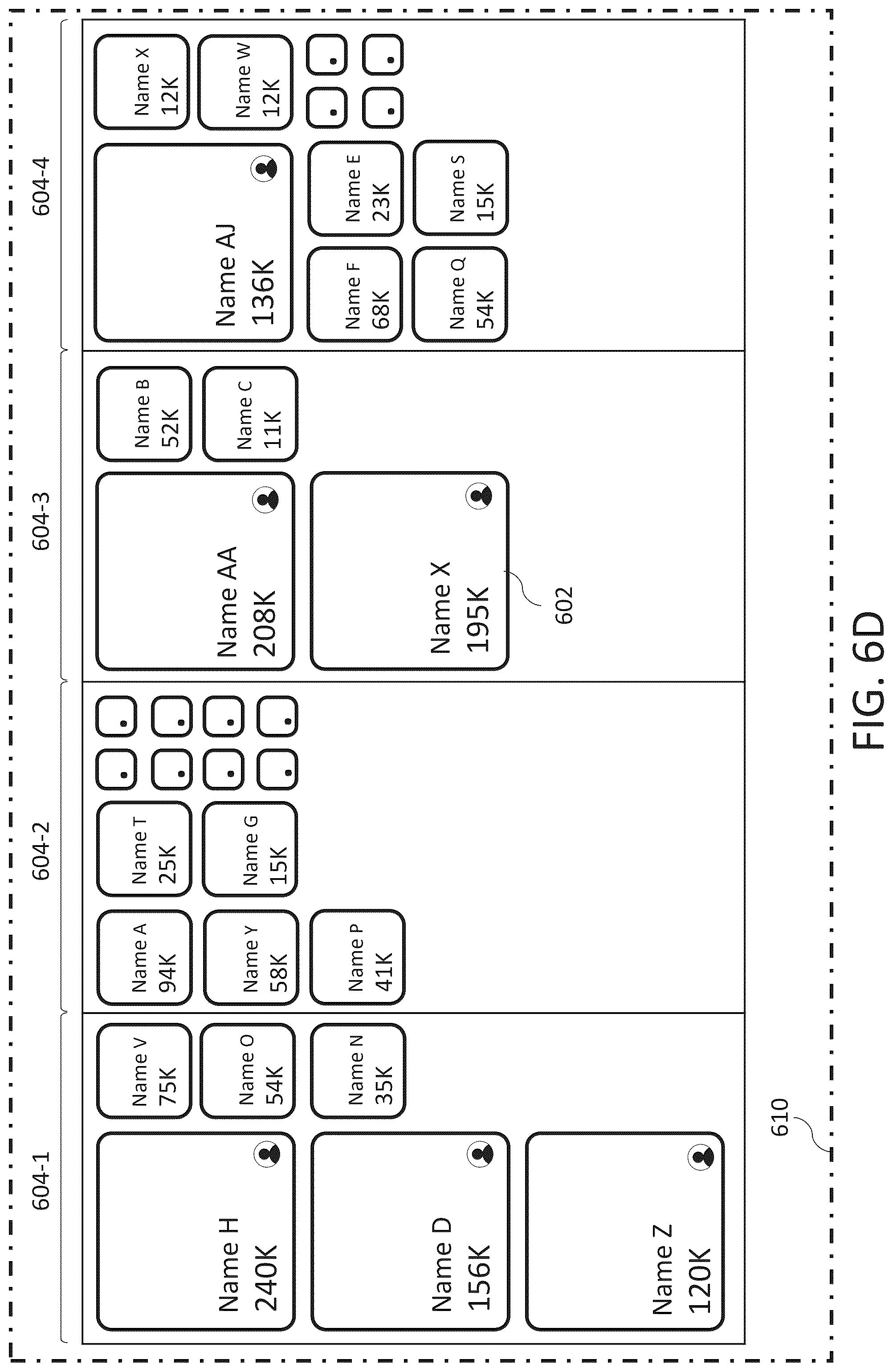 Patent US12586268 Figure 16 – Digital processing systems and methods for enhanced data representation