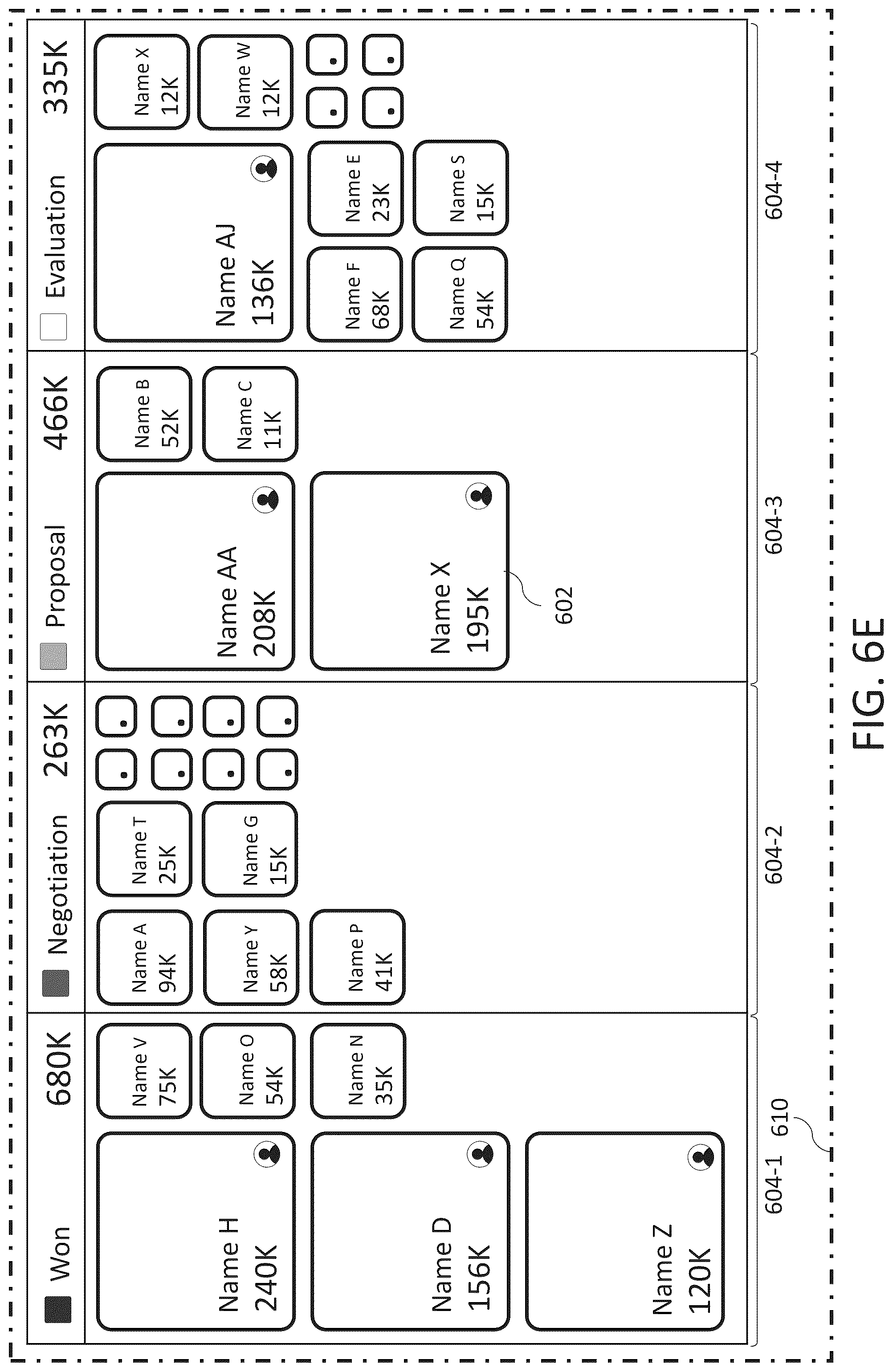 Patent US12586268 Figure 17 – Digital processing systems and methods for enhanced data representation