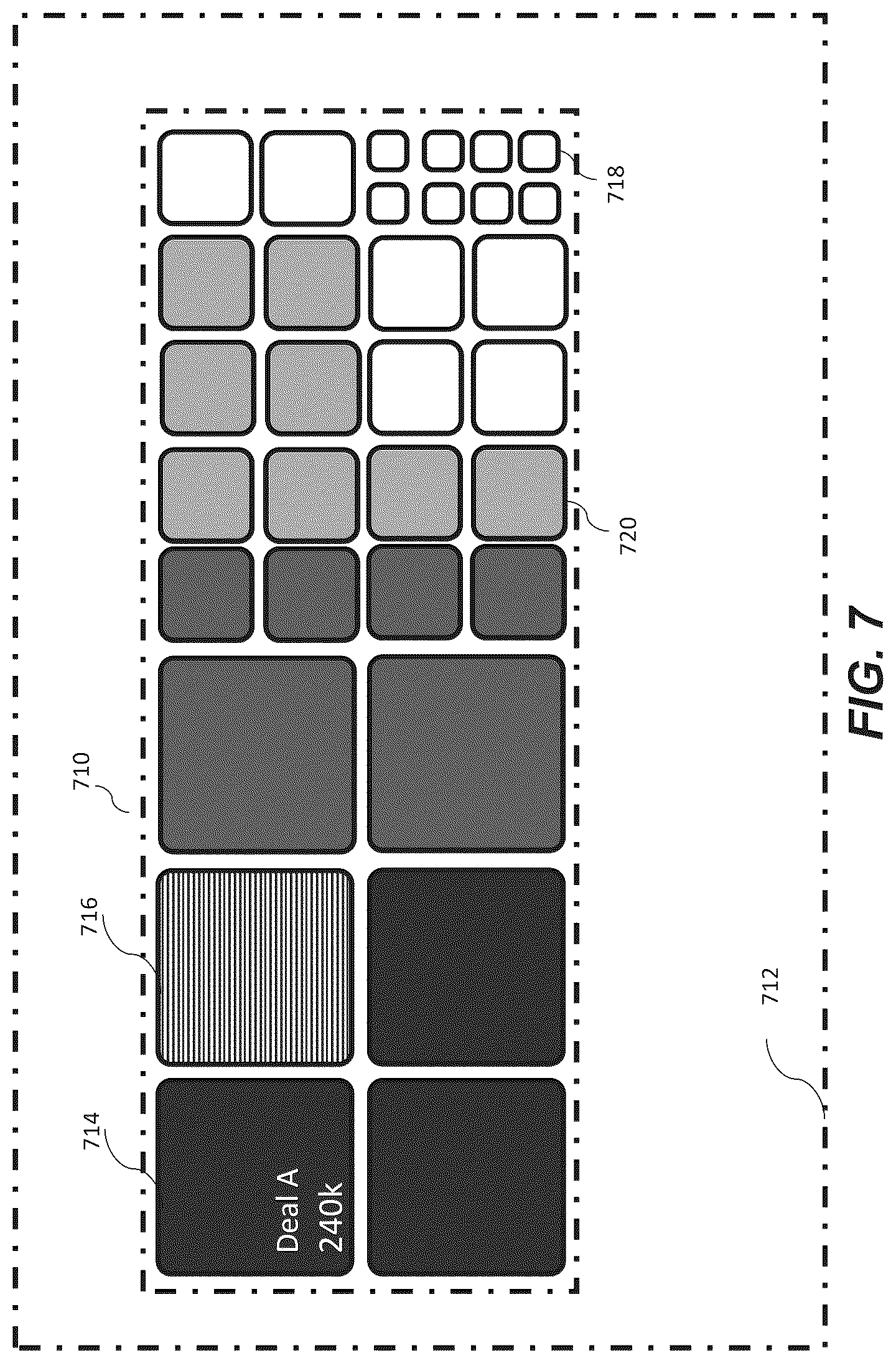 Patent US12586268 Figure 19 – Digital processing systems and methods for enhanced data representation