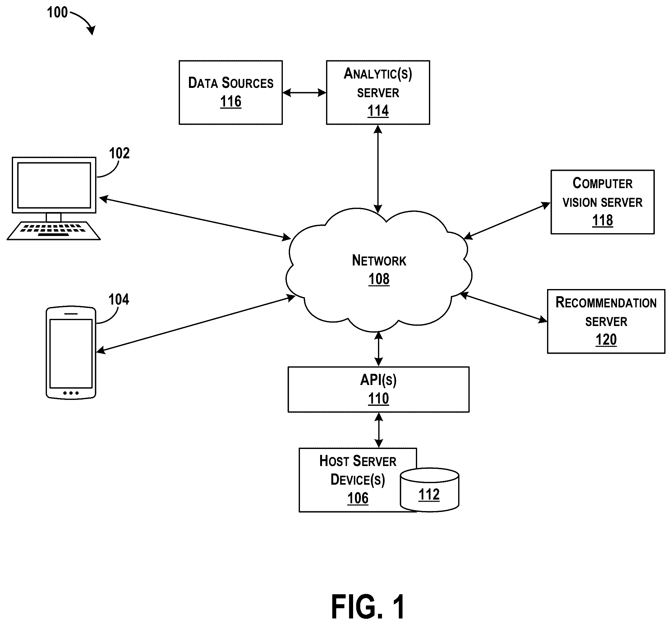 Patent US12586272 Figure 1 – Methods and systems for transferring hair characteristics from a reference image to a digital image