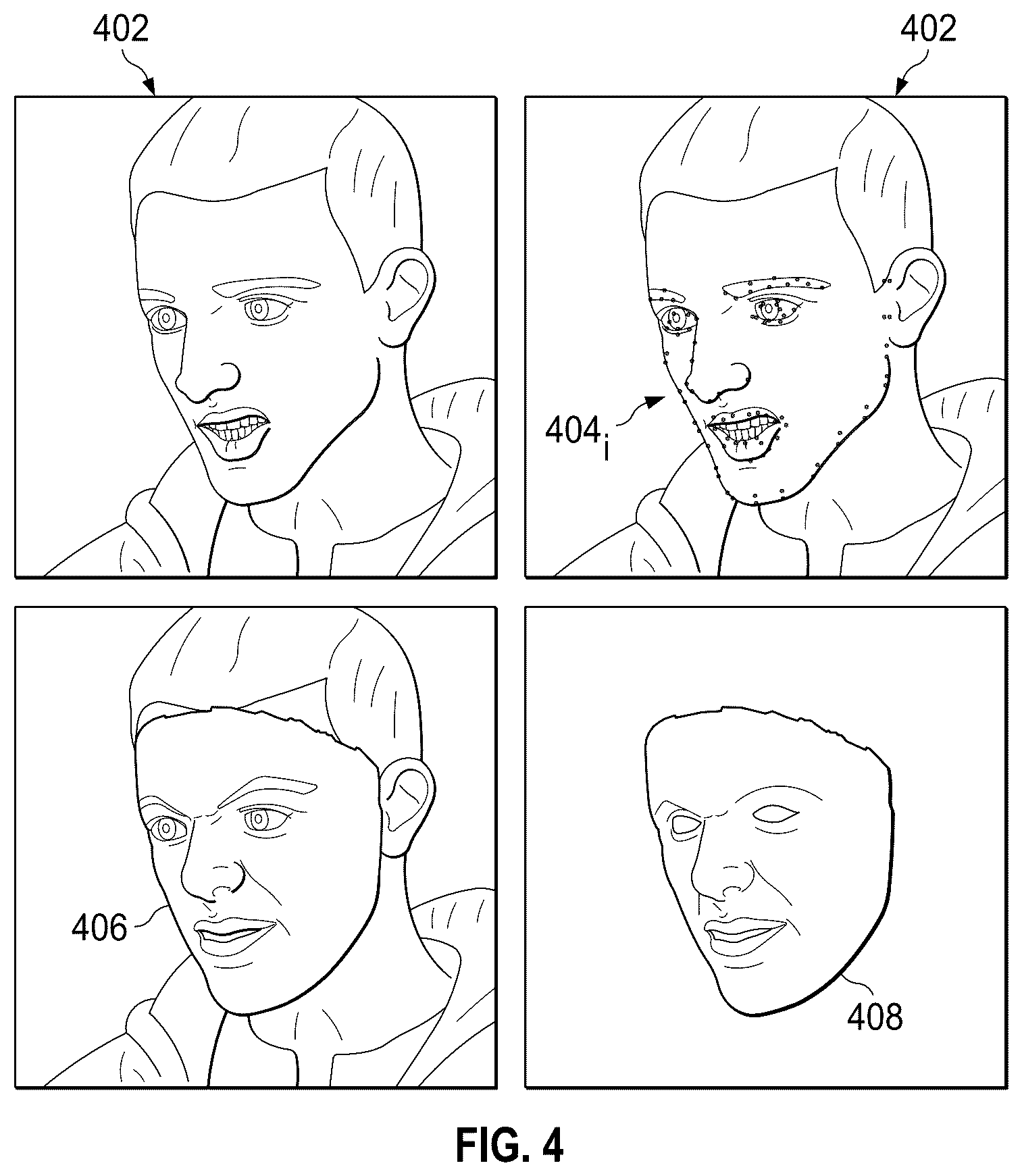 Patent US12586280 Figure 4 – Techniques for generating dubbed media content items