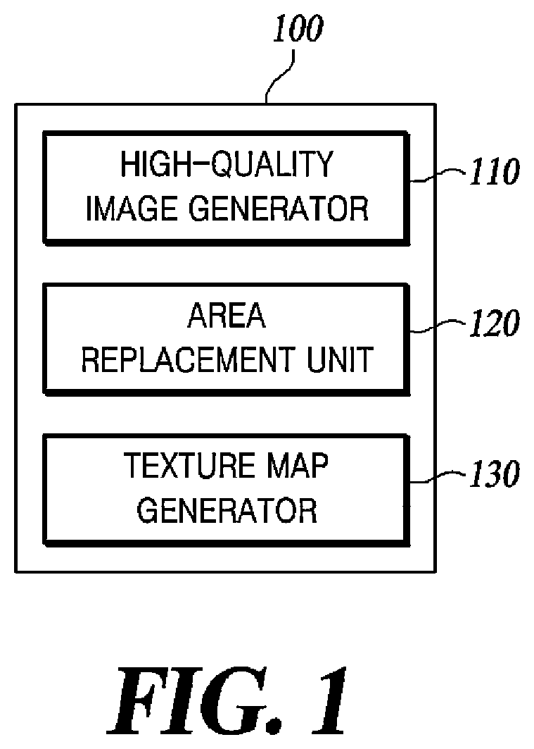Patent US12586288 Figure 1 – Device and method for generating dynamic texture map for 3 dimensional digital human