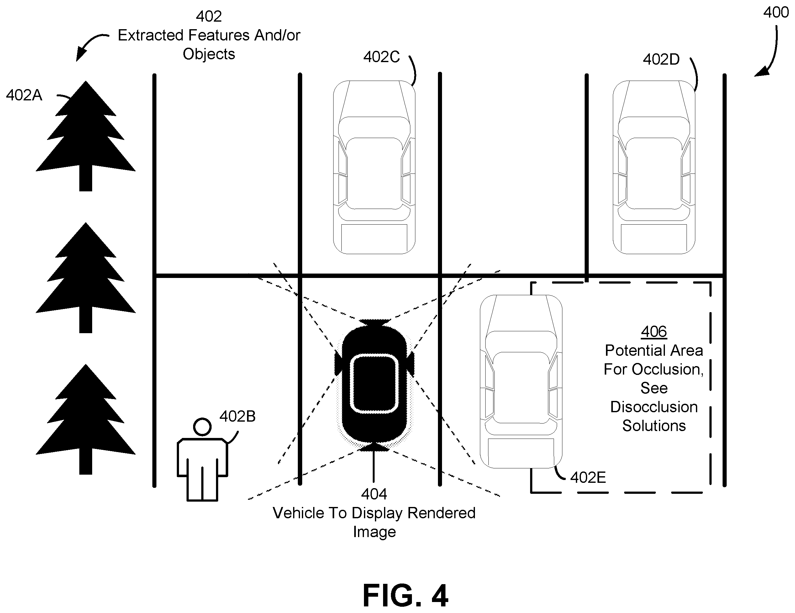 Patent US12586292 Figure 4 – Neural networks to generate an image from a viewpoint