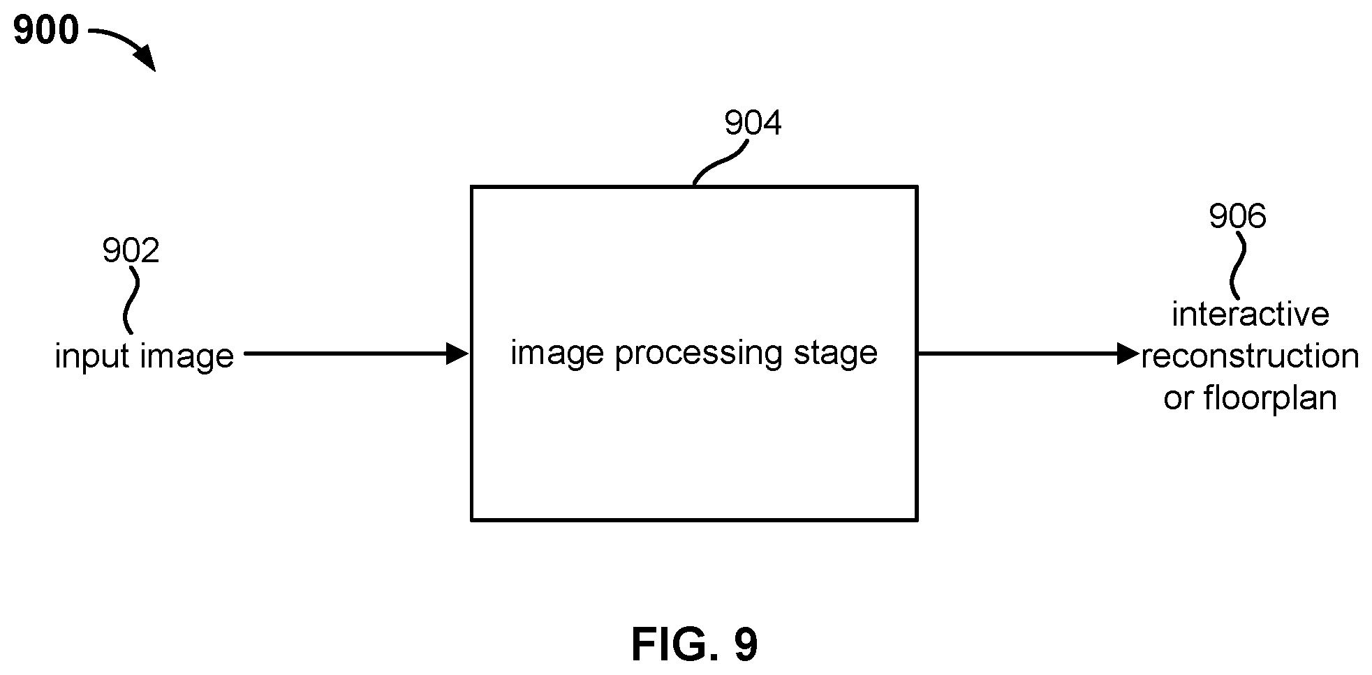Patent US12586297 Figure 9 – Interactive image generation