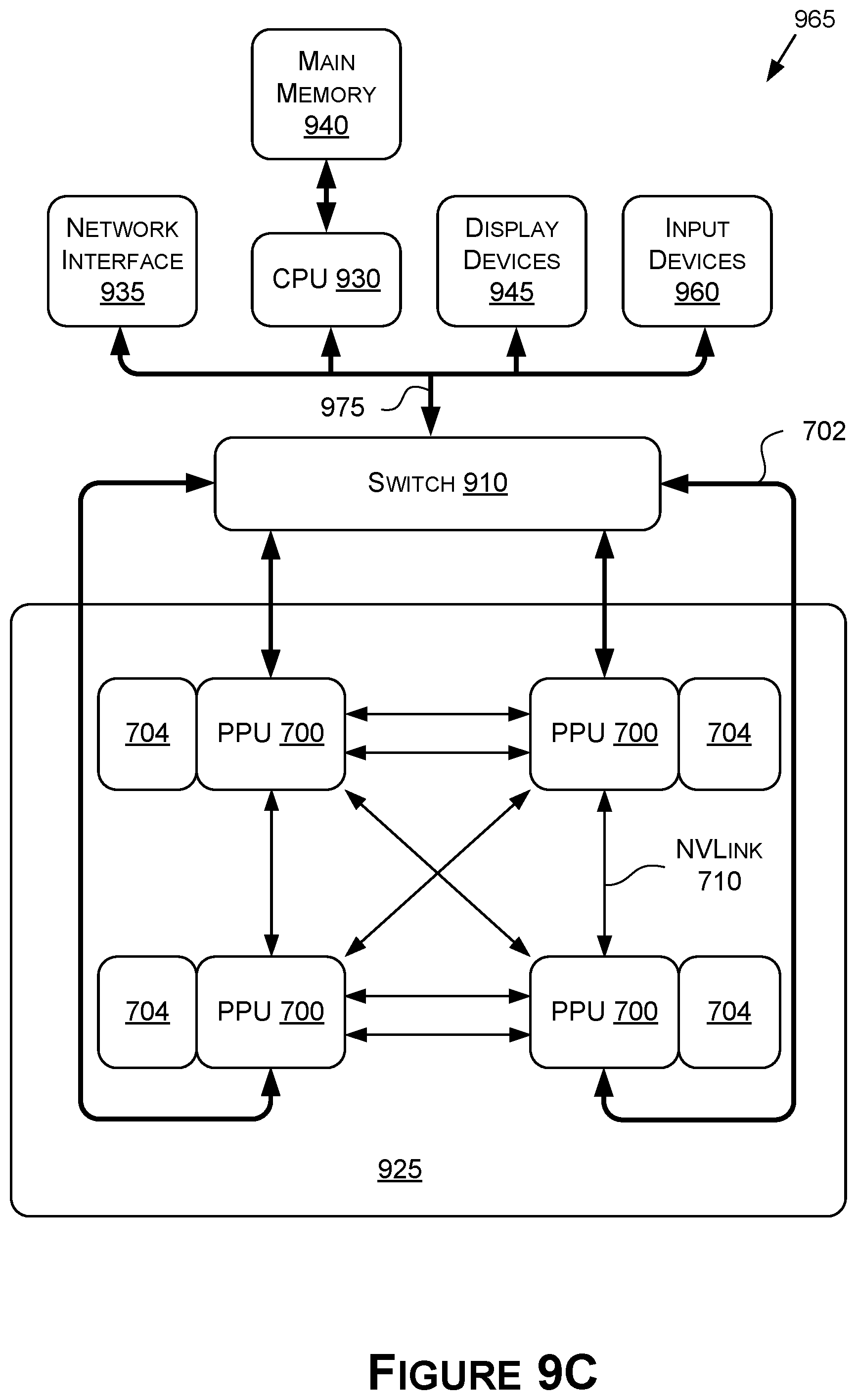 Patent US12586300 Figure 12 – Distributed light transport simulation with efficient ray forwarding
