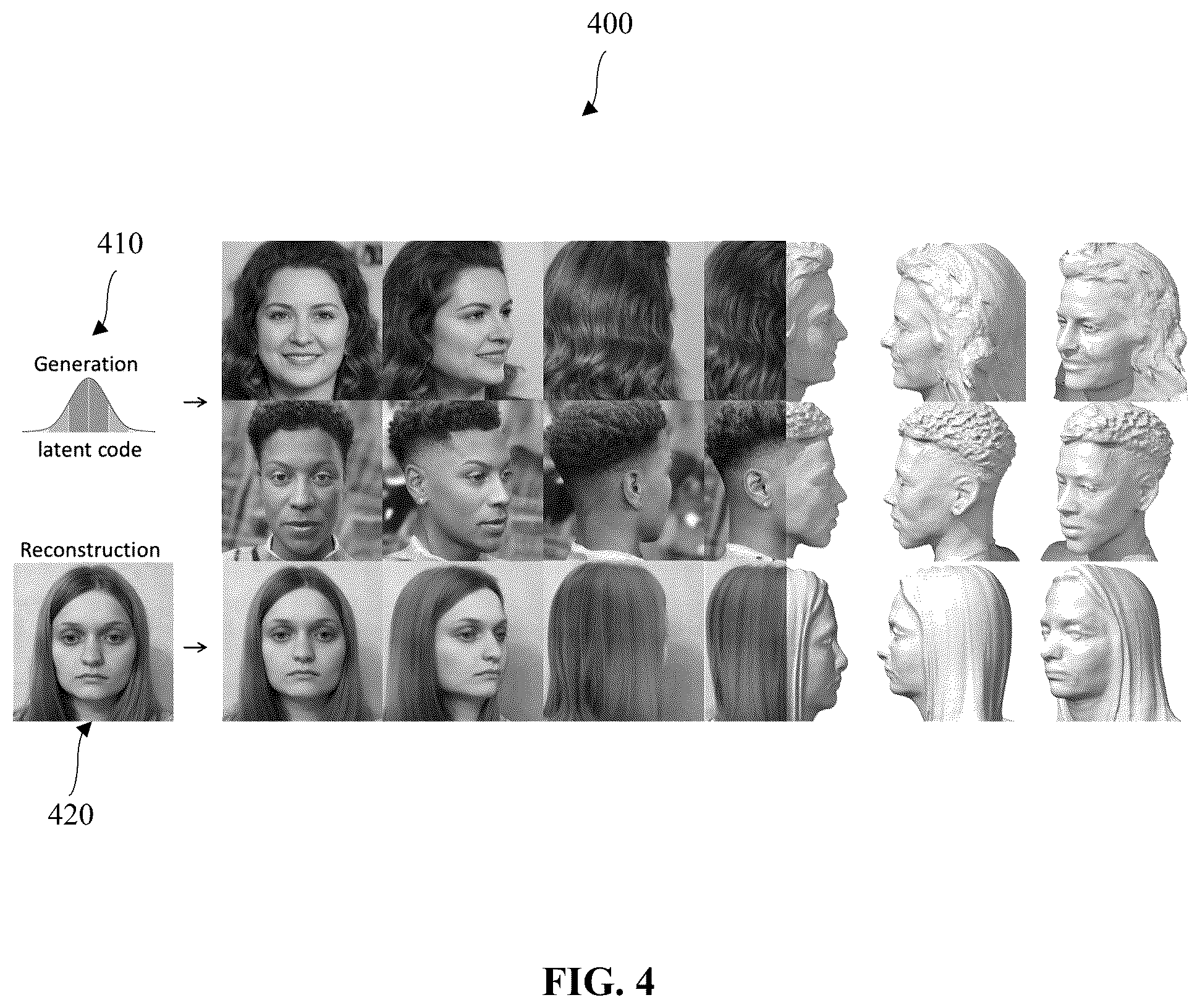 Patent US12586303 Figure 4 – Geometry-aware three-dimensional synthesis in all angles