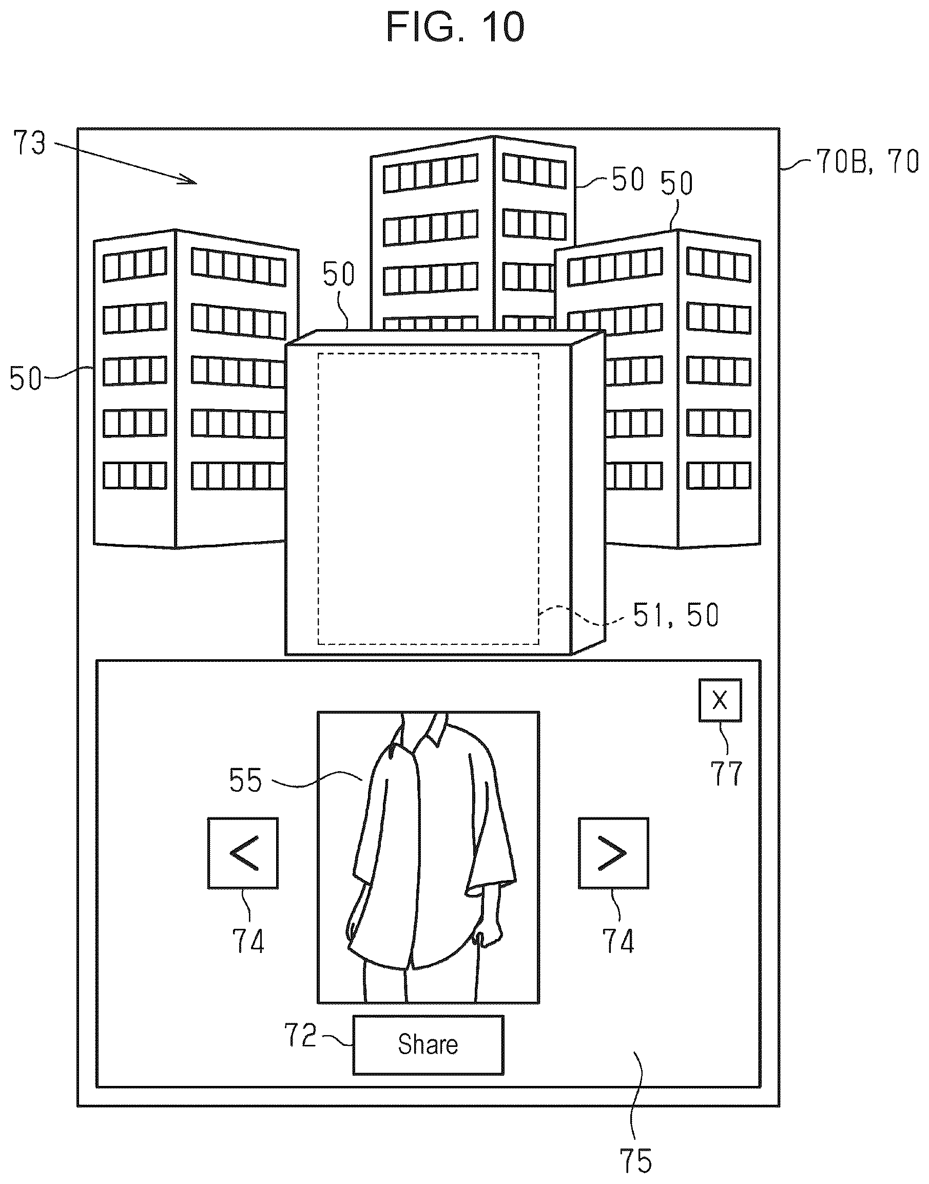 Patent US12586304 Figure 8 – Program, information processing method, and information processing system