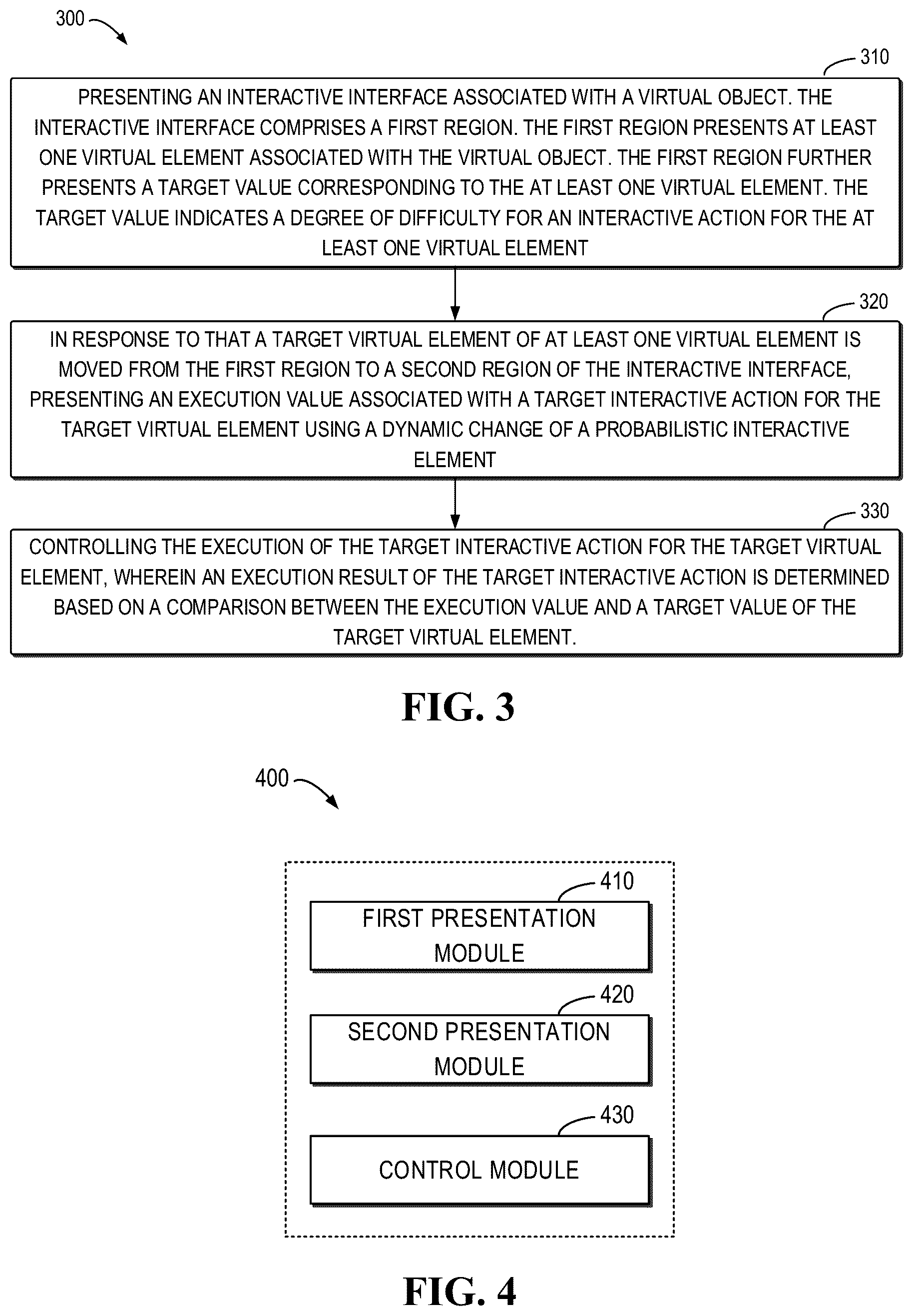 Patent US12586307 Figure 4 – Method, apparatus, device and storage medium for interacting with a virtual object