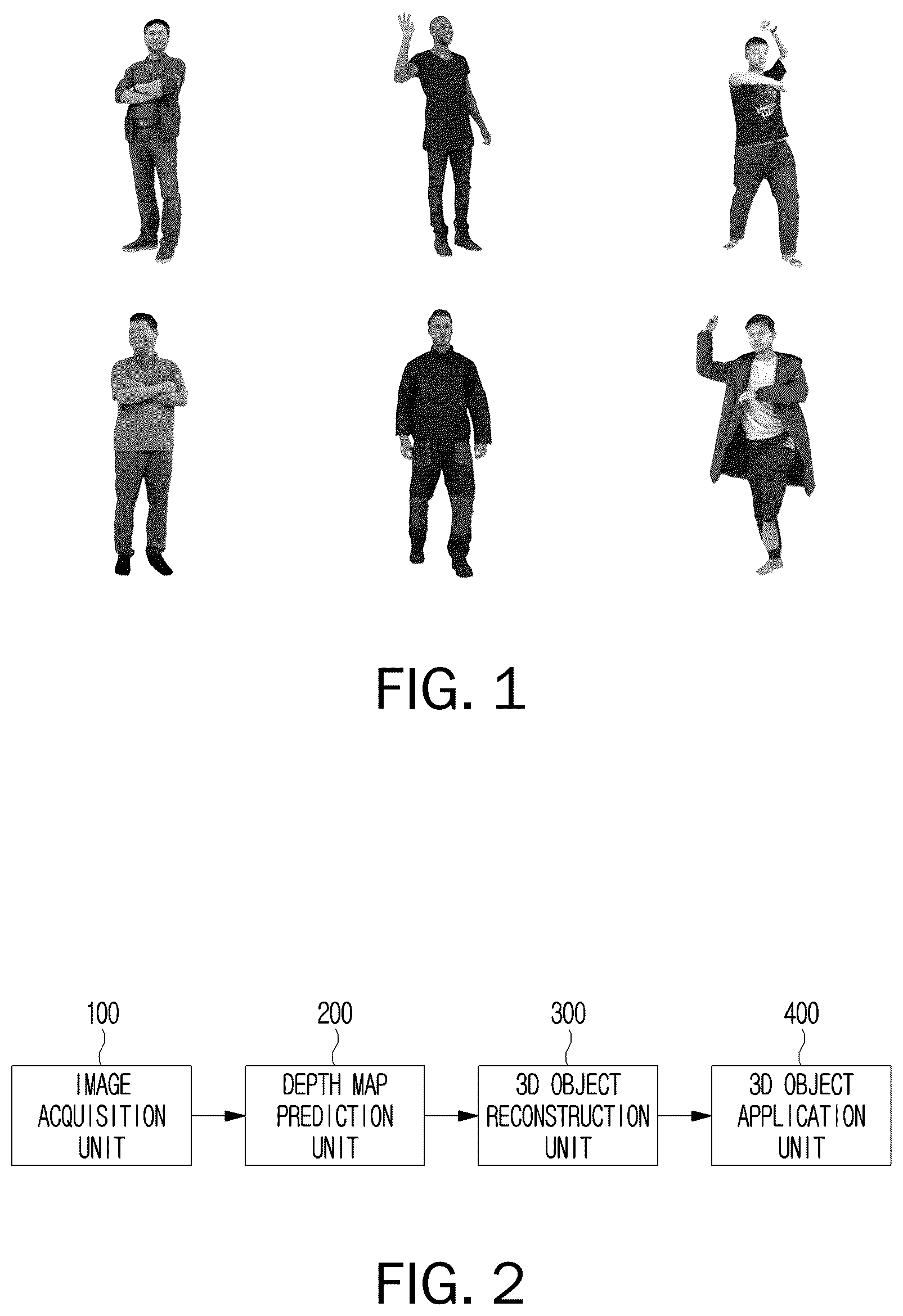 Patent US12586311 Figure 1 – Apparatus and method for reconstructing 3D human object based on monocular image with depth image-based implicit function learning