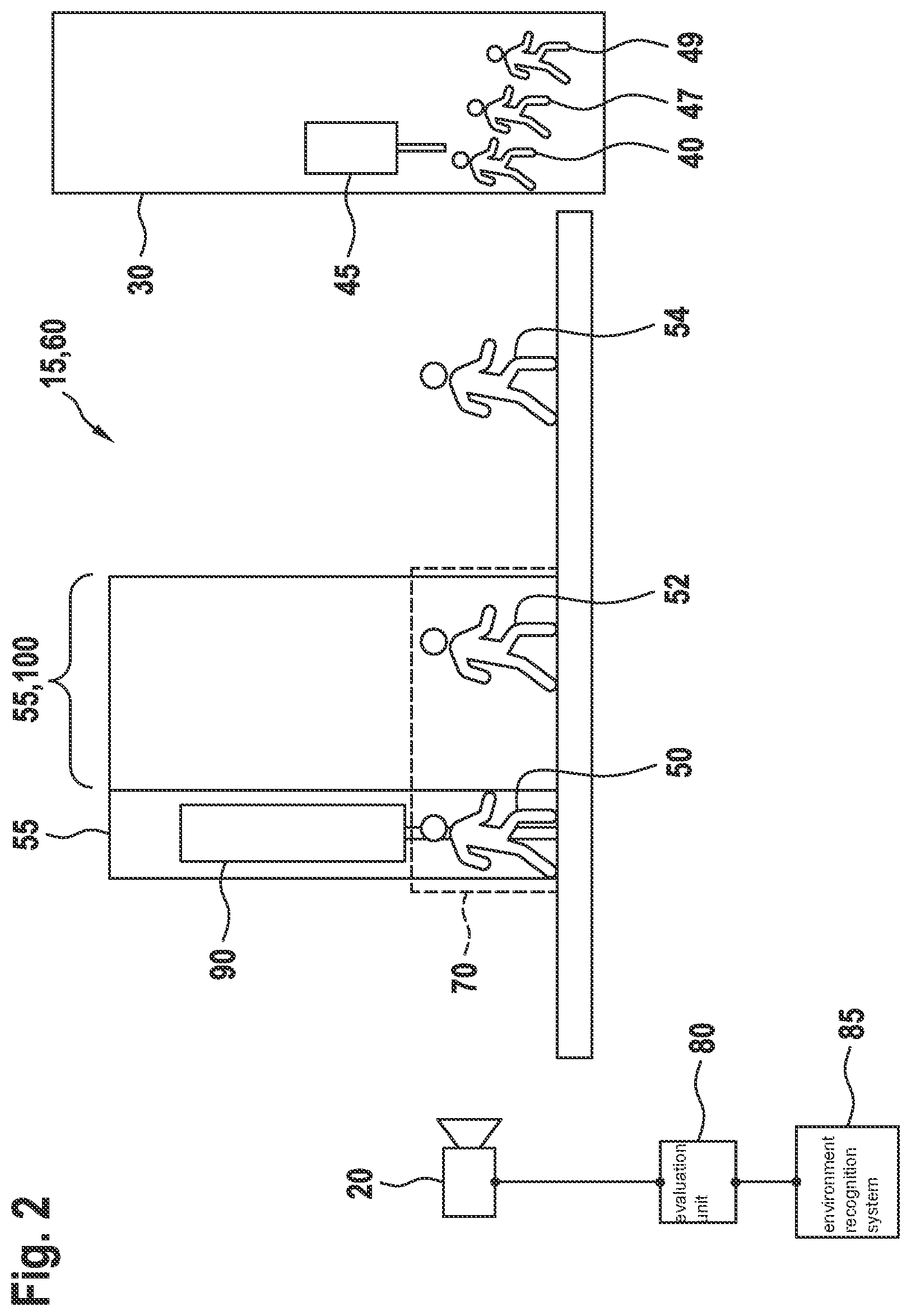 Patent US12586312 Figure 2 – Method and device for determining concealed objects in a 3D point cloud representing an environment