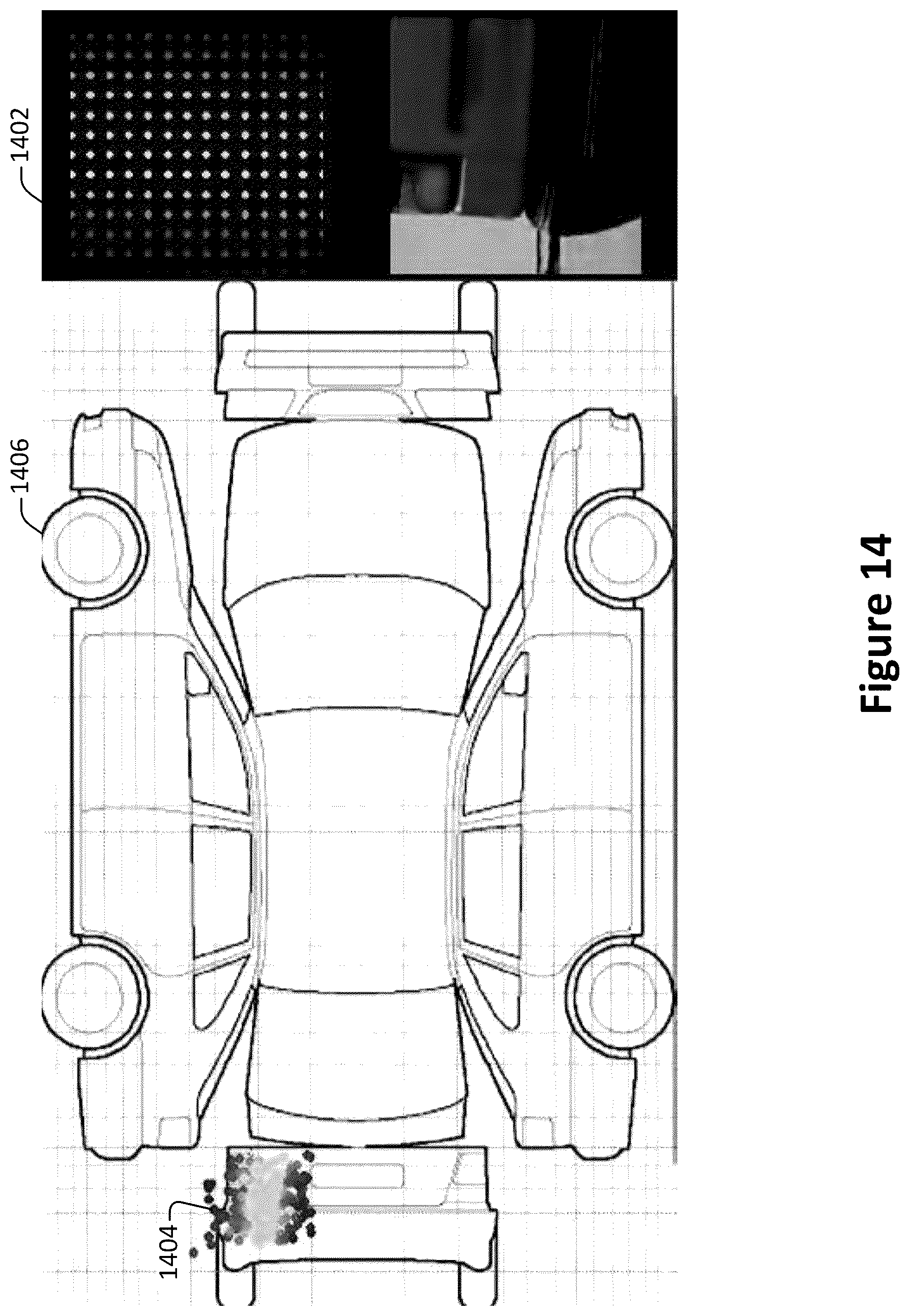 Patent US12586313 Figure 14 – Damage detection from multi-view visual data