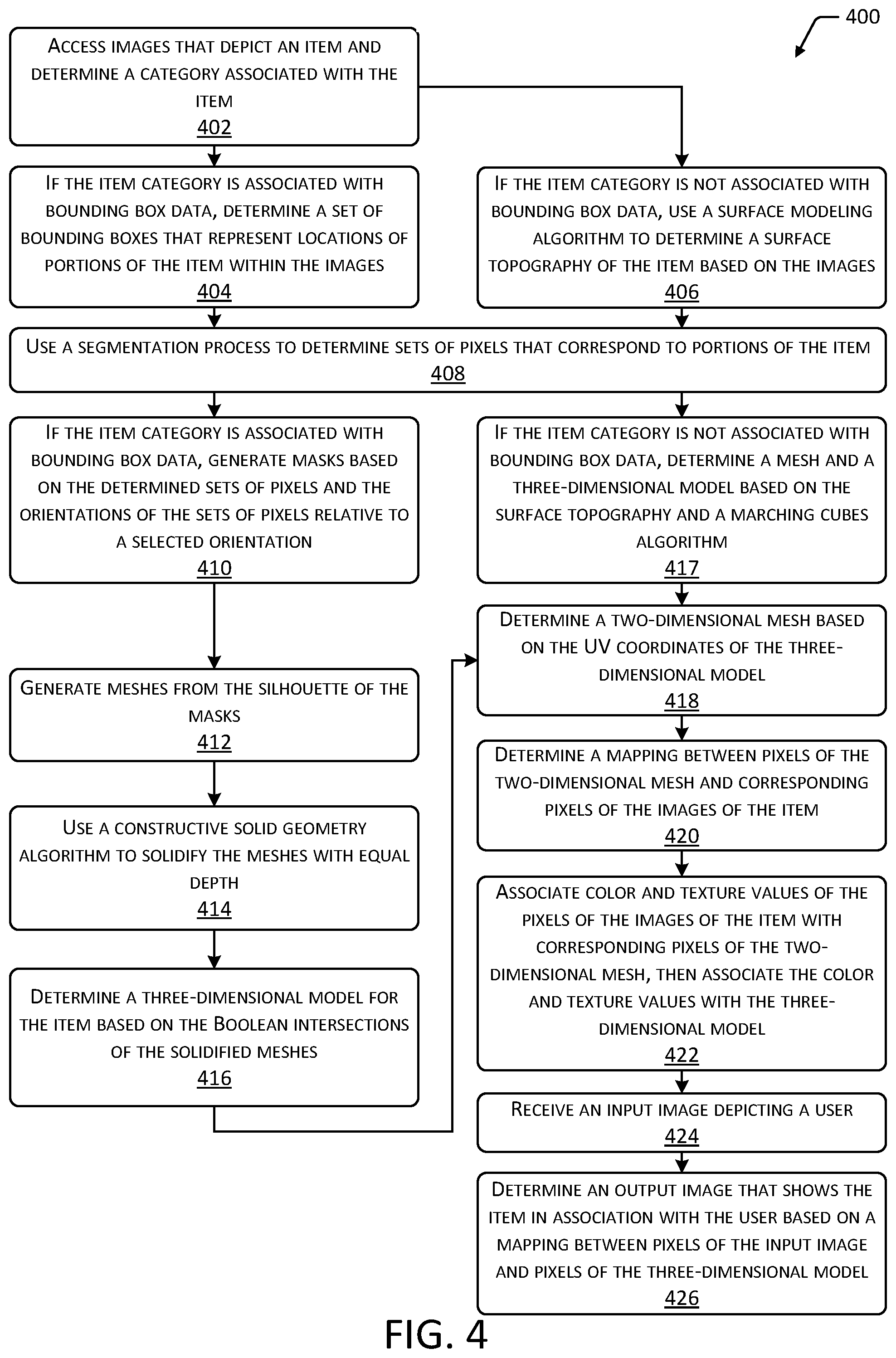 Patent US12586314 Figure 5 – Systems for generation of 3D models based on images of items