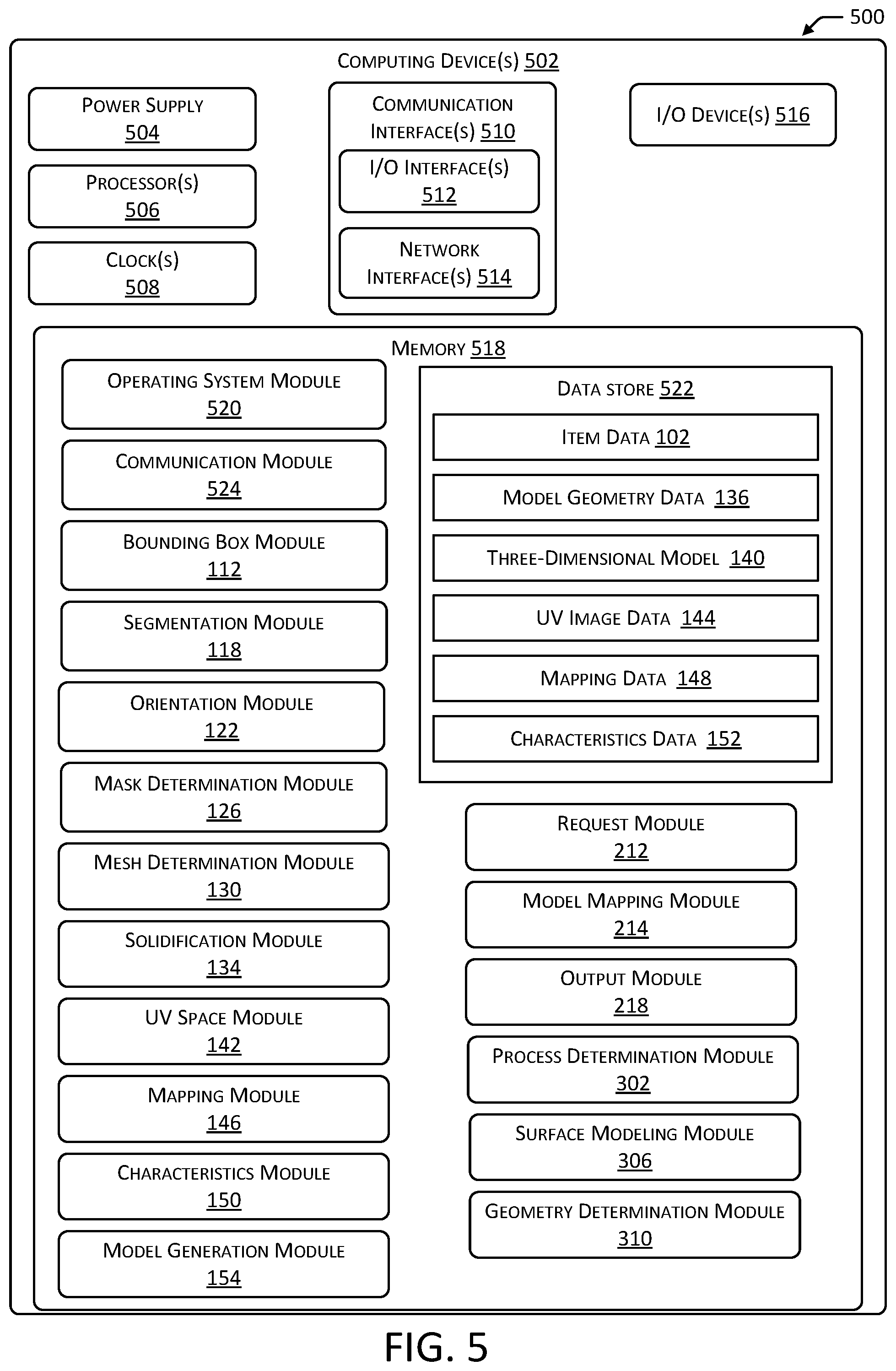 Patent US12586314 Figure 6 – Systems for generation of 3D models based on images of items
