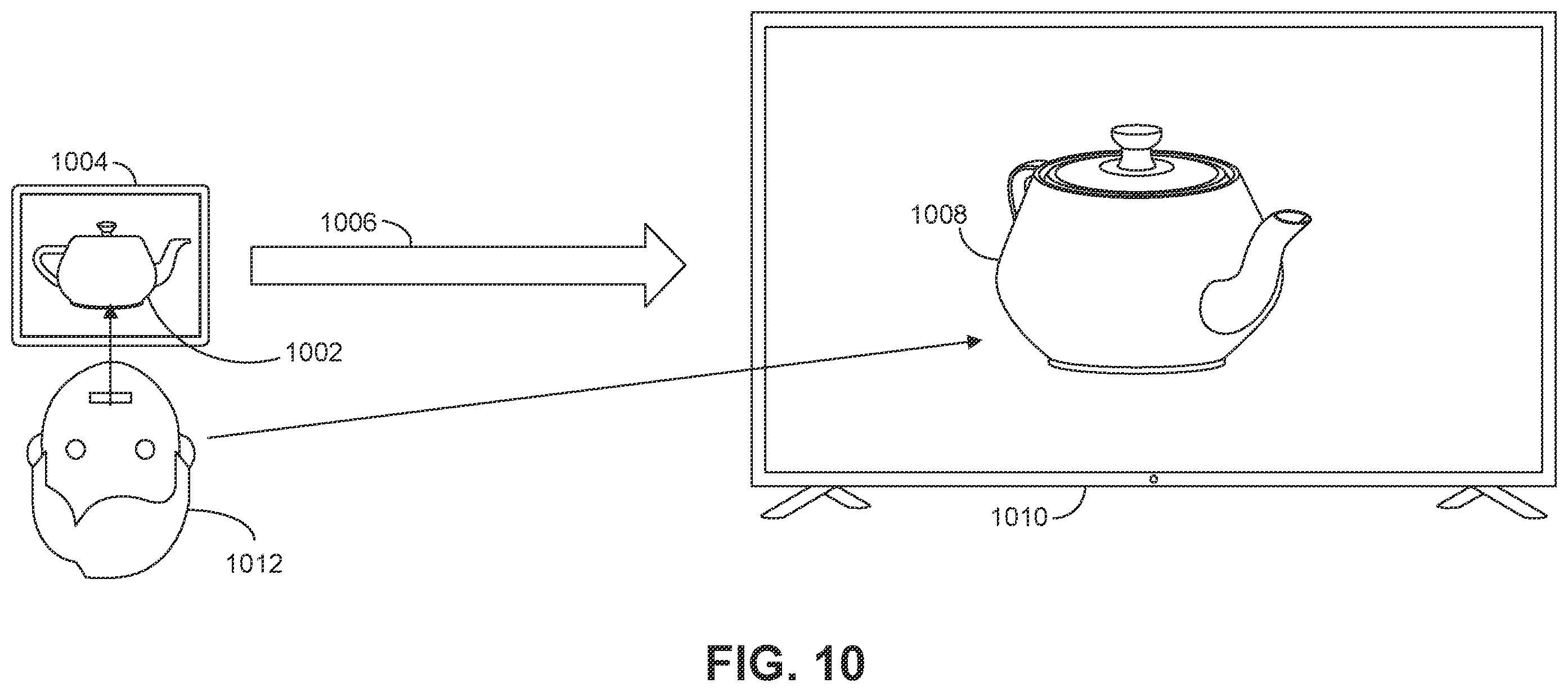 Patent US12586316 Figure 15 – Method for mirroring 3D objects to light field displays