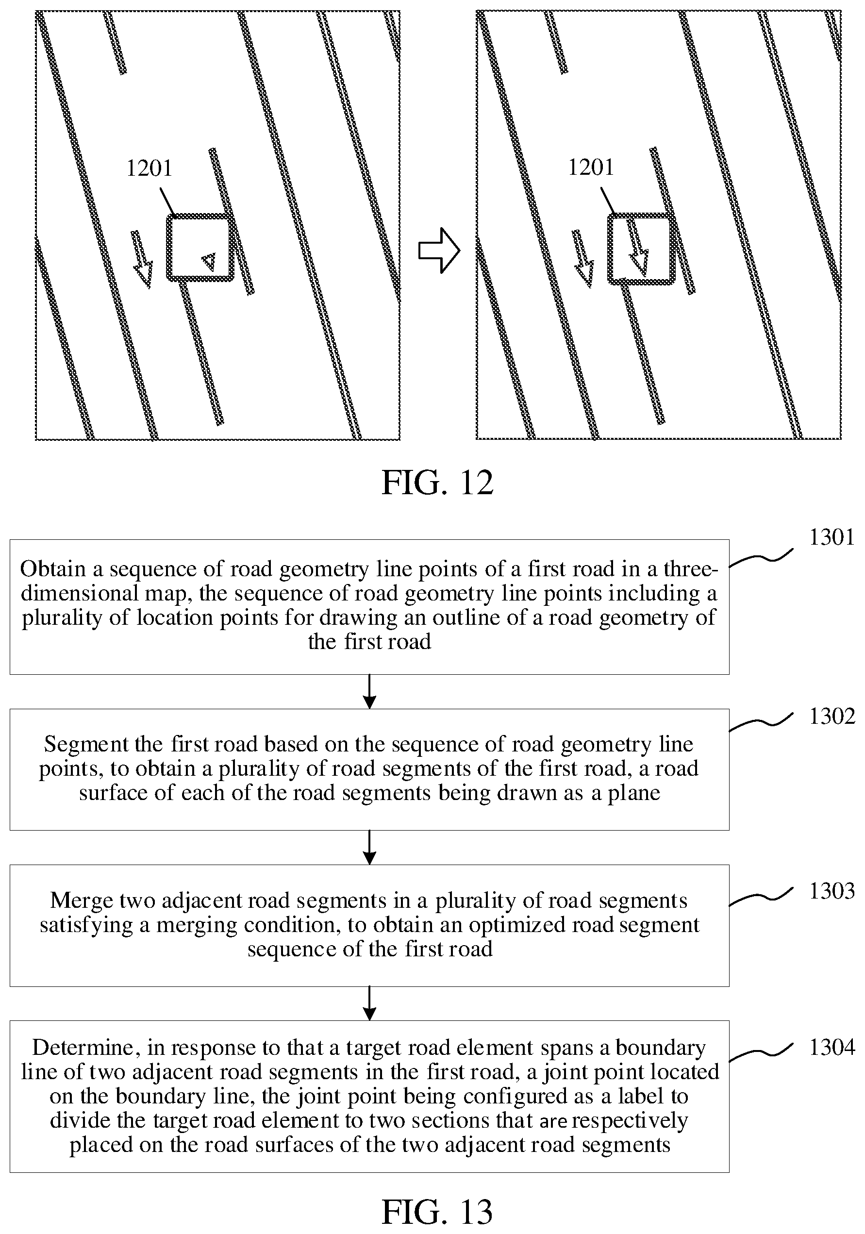 Patent US12586318 Figure 5 – Method and apparatus for labeling road element, device, and storage medium