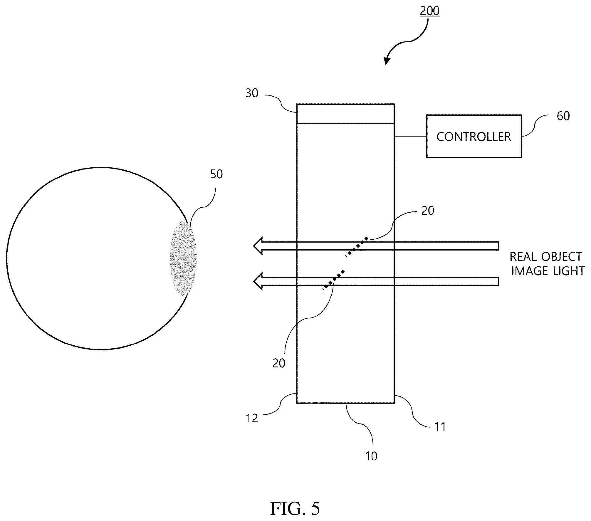 Patent US12586320 Figure 4 – Lightweight optical device for augmented reality using state change optical element