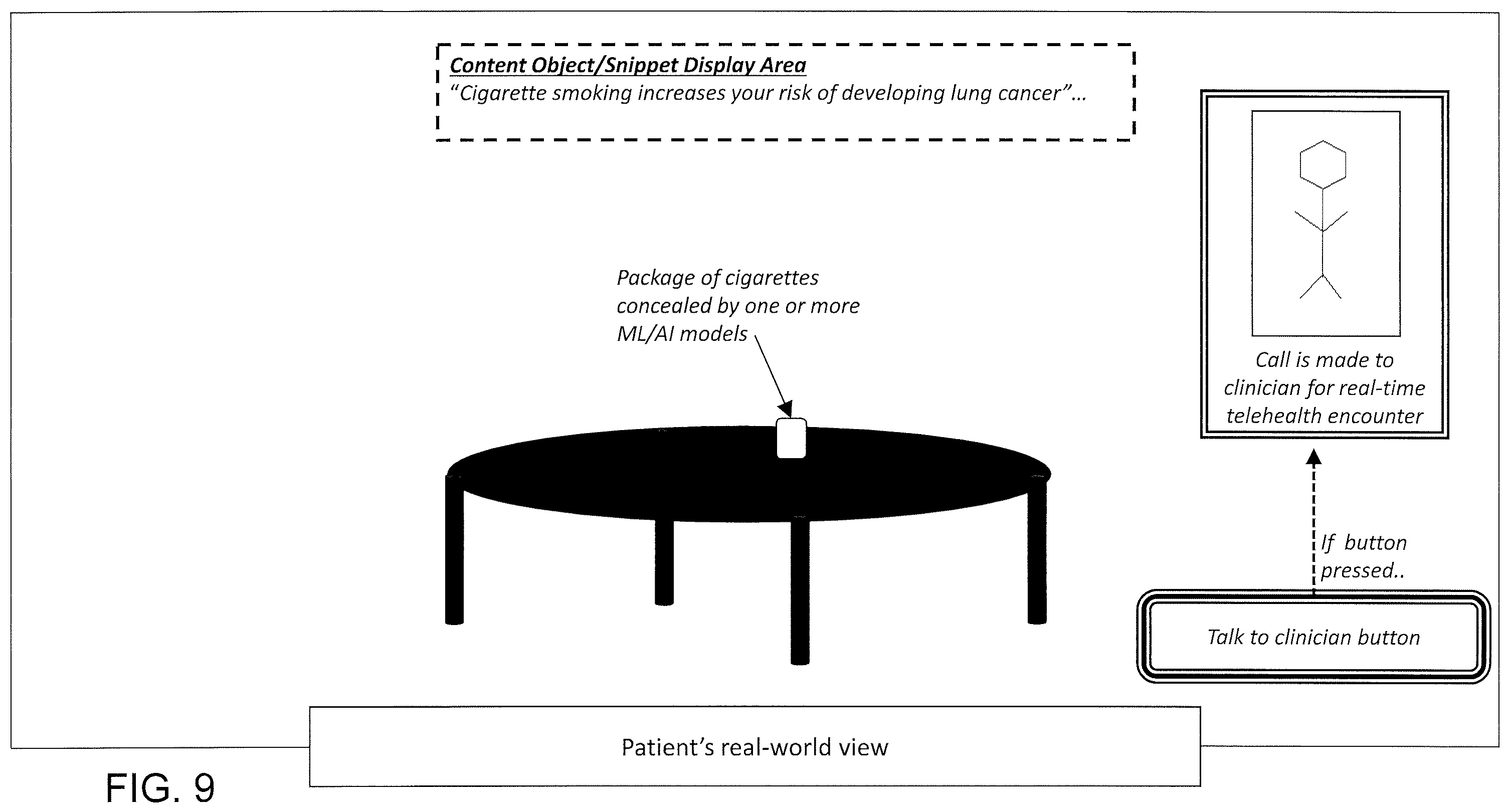 Patent US12586325 Figure 9 – XR health platform, system and method