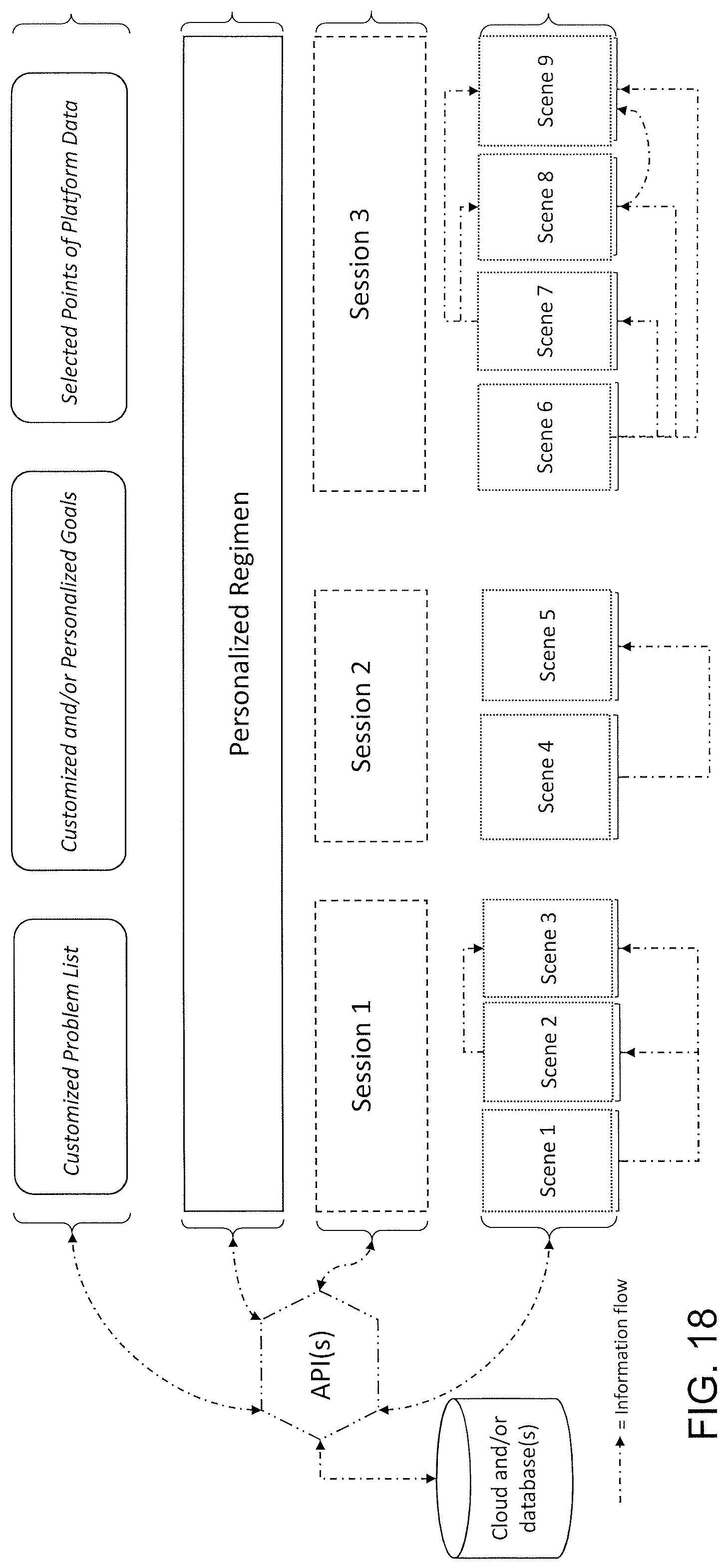 Patent US12586325 Figure 18 – XR health platform, system and method