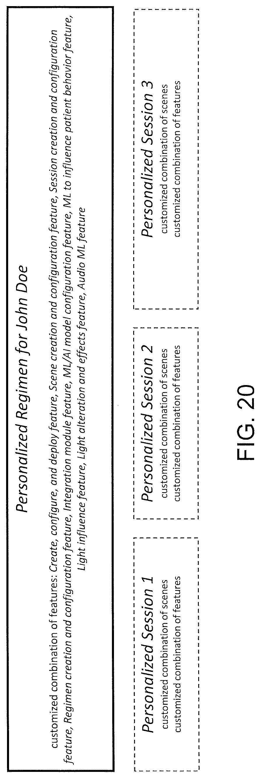 Patent US12586325 Figure 20 – XR health platform, system and method
