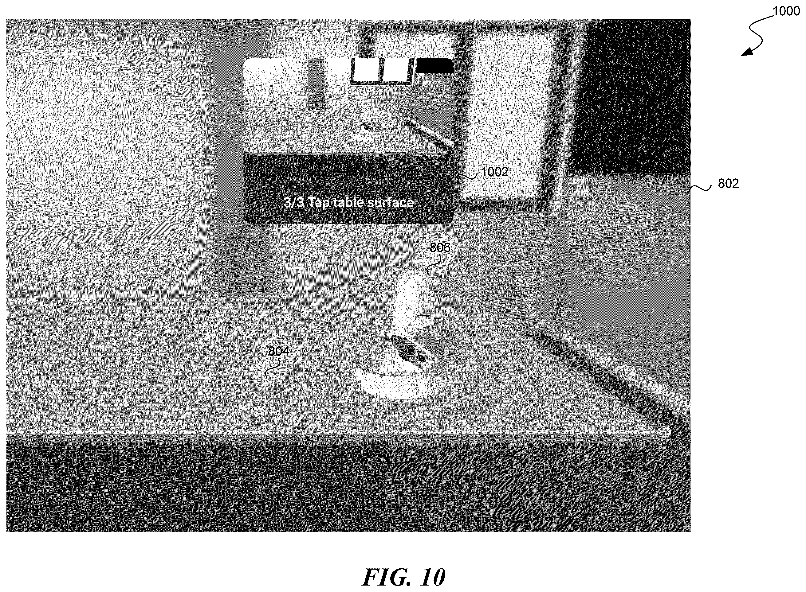 Patent US12586326 Figure 12 – Mapping a real-world room for a shared artificial reality environment