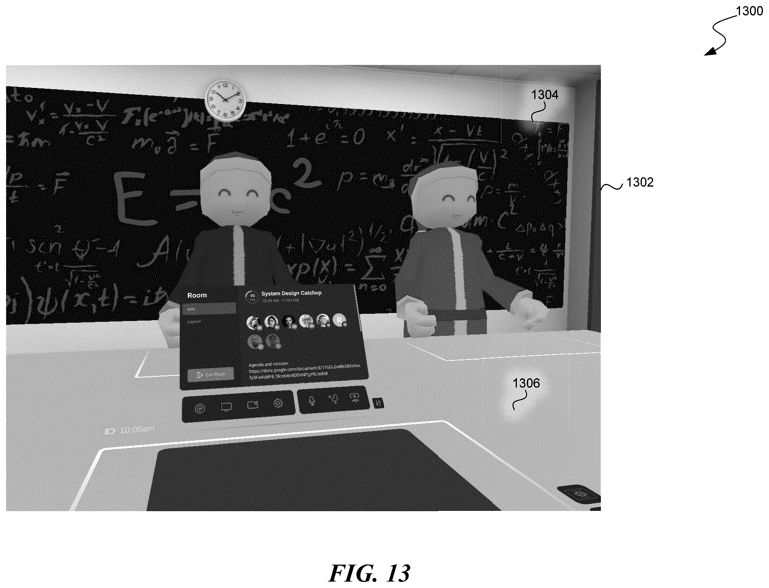 Patent US12586326 Figure 15 – Mapping a real-world room for a shared artificial reality environment