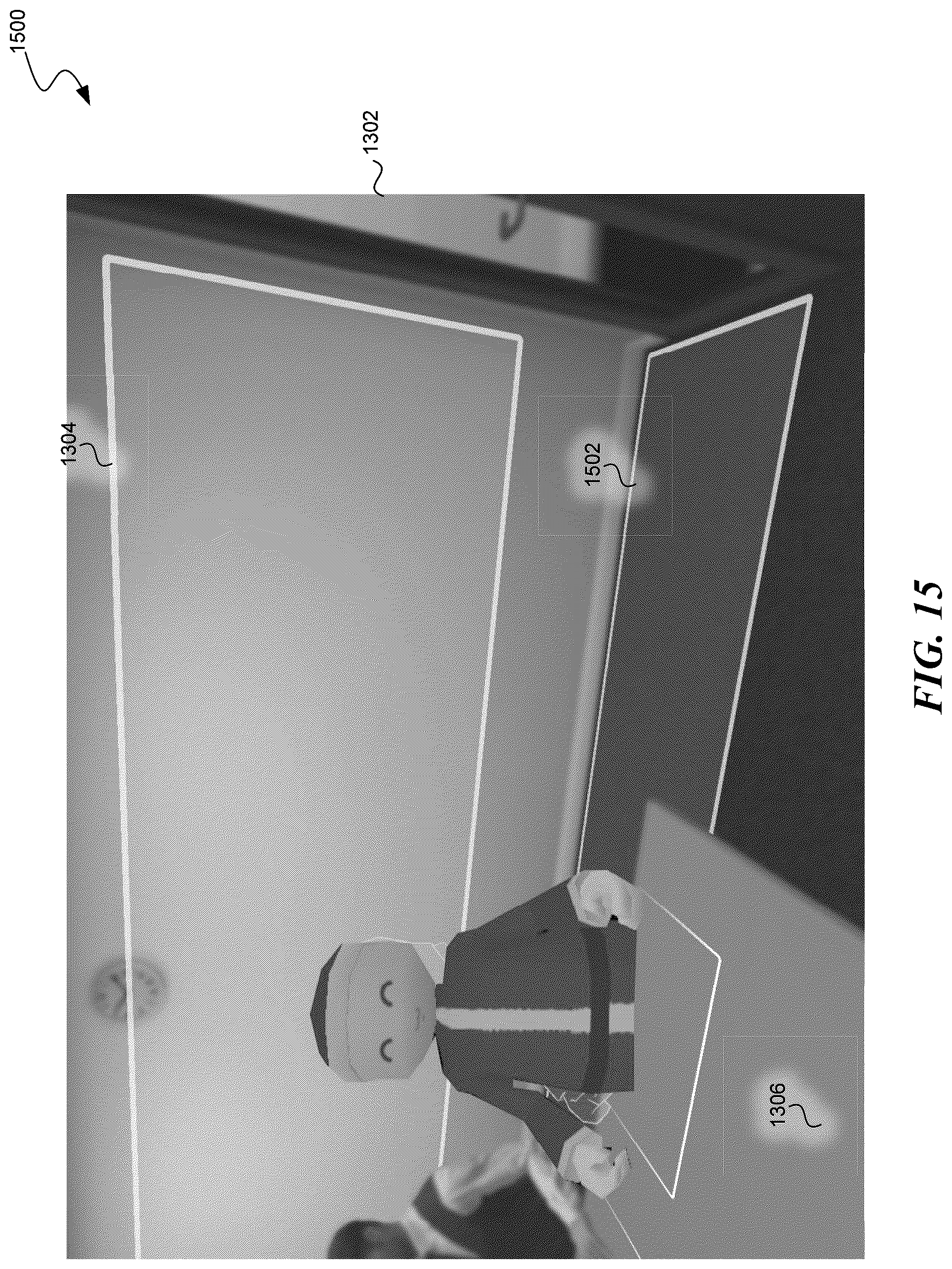 Patent US12586326 Figure 17 – Mapping a real-world room for a shared artificial reality environment