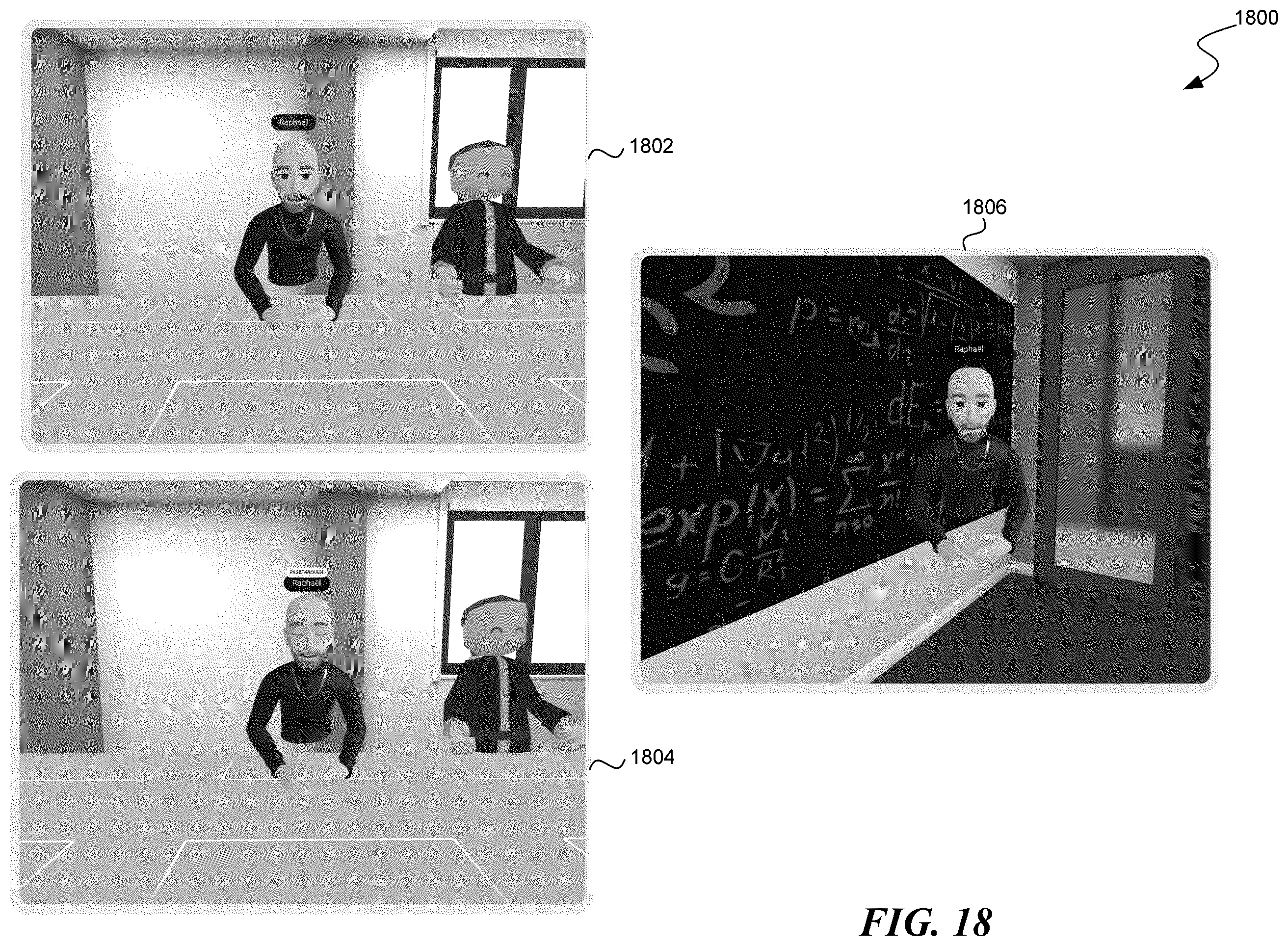 Patent US12586326 Figure 20 – Mapping a real-world room for a shared artificial reality environment
