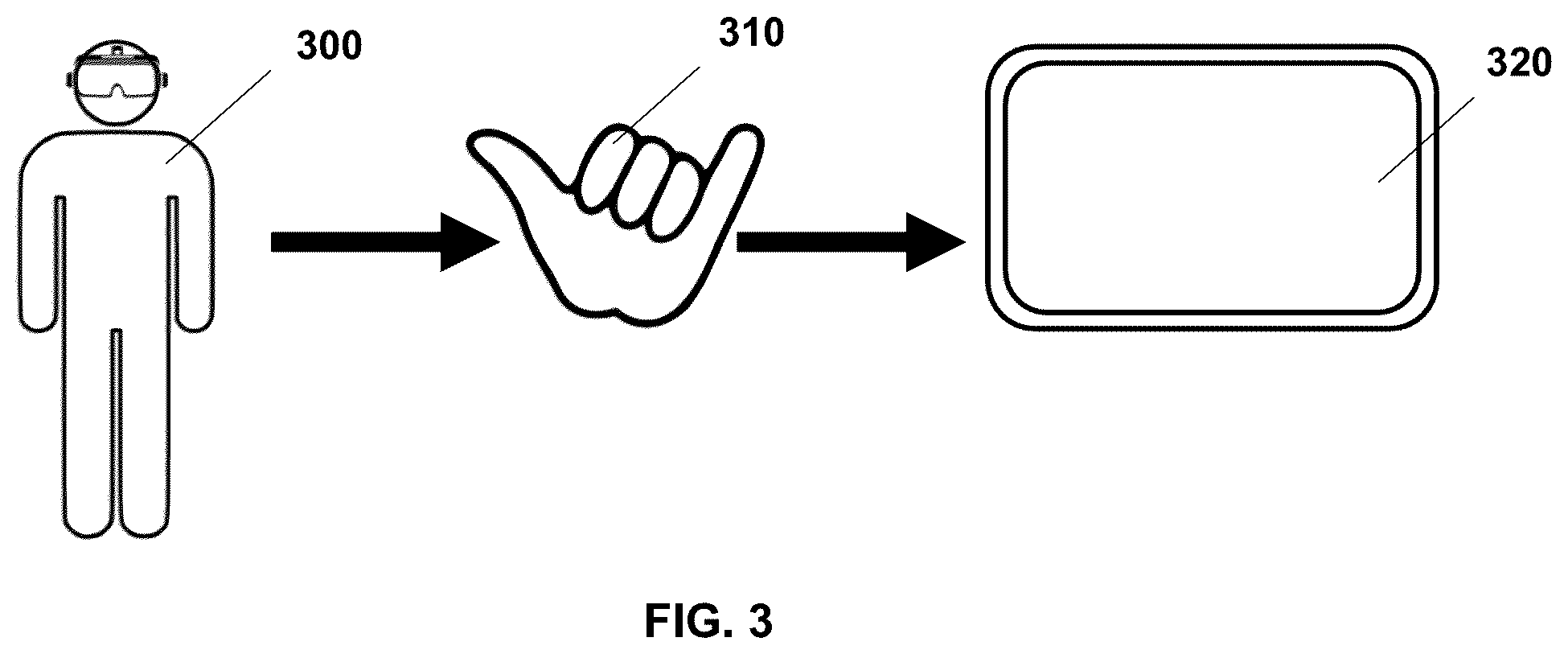 Patent US12586327 Figure 3 – Display of virtual tablets in extended reality environments