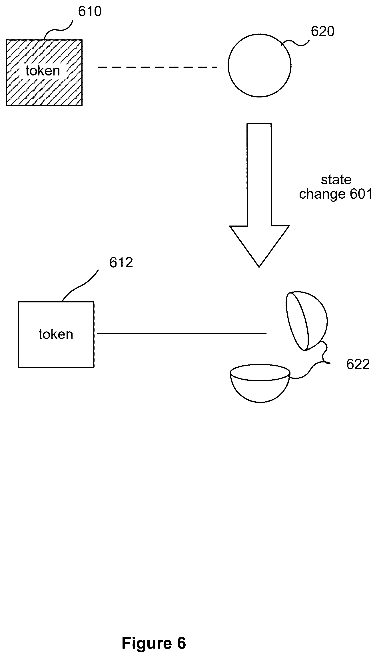 Patent US12586328 Figure 6 – Location-based digital token management systems, methods, and apparatus