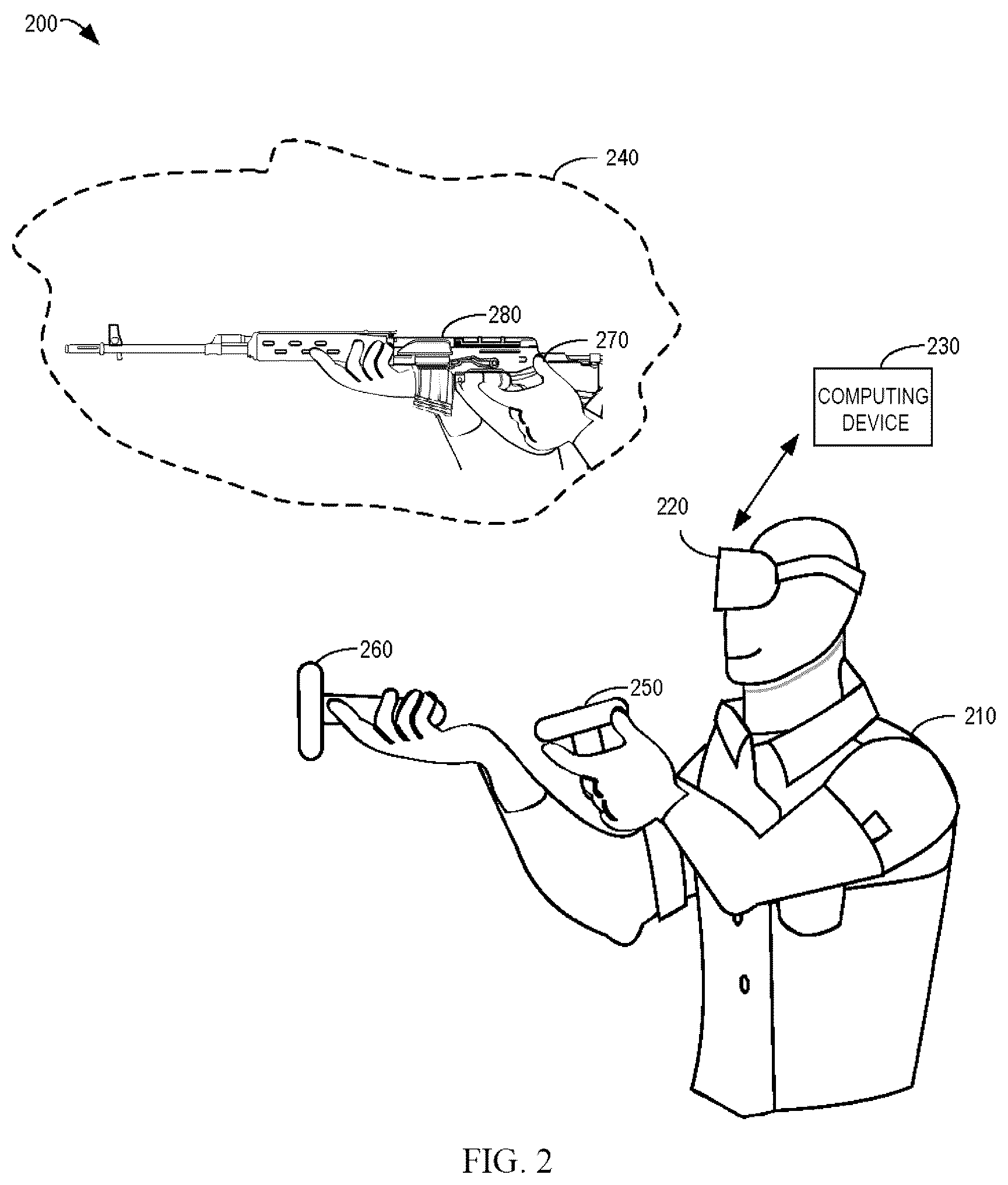 Patent US12586332 Figure 2 – Method, apparatus, device and storage medium for manipulating virtual object